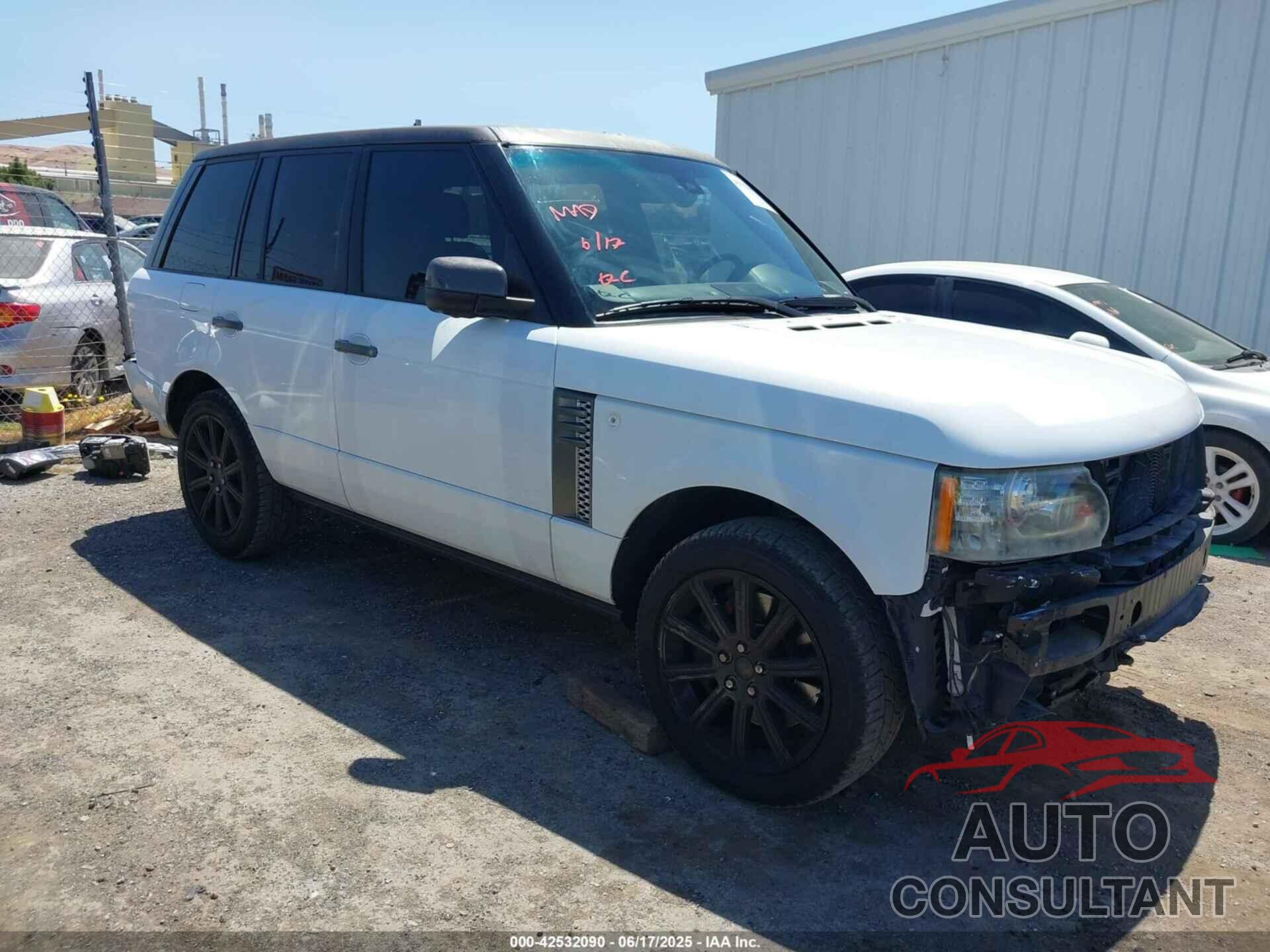 LAND ROVER RANGE ROVER 2011 - SALMF1E47BA336395