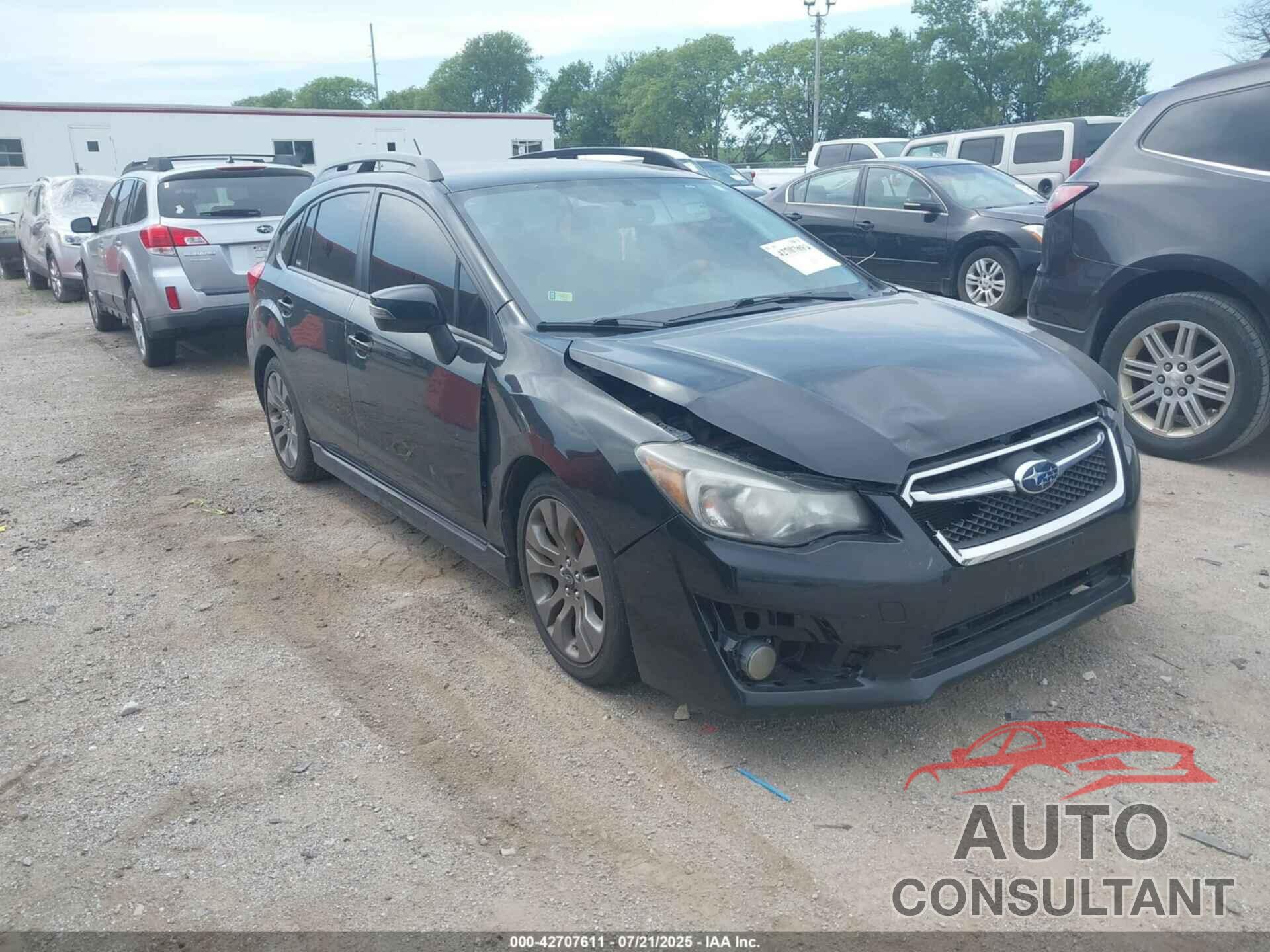 SUBARU IMPREZA 2016 - JF1GPAP61G8229668