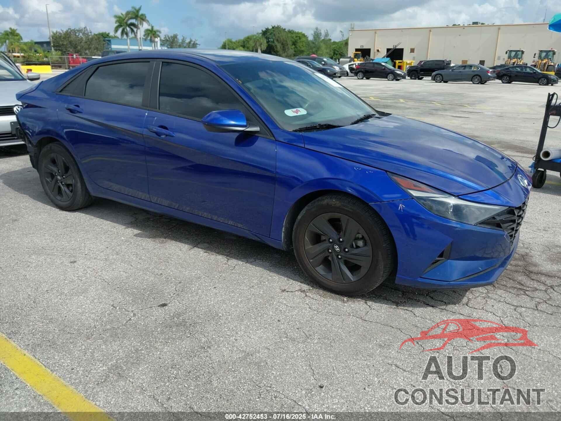HYUNDAI ELANTRA 2021 - 5NPLM4AG8MH007775