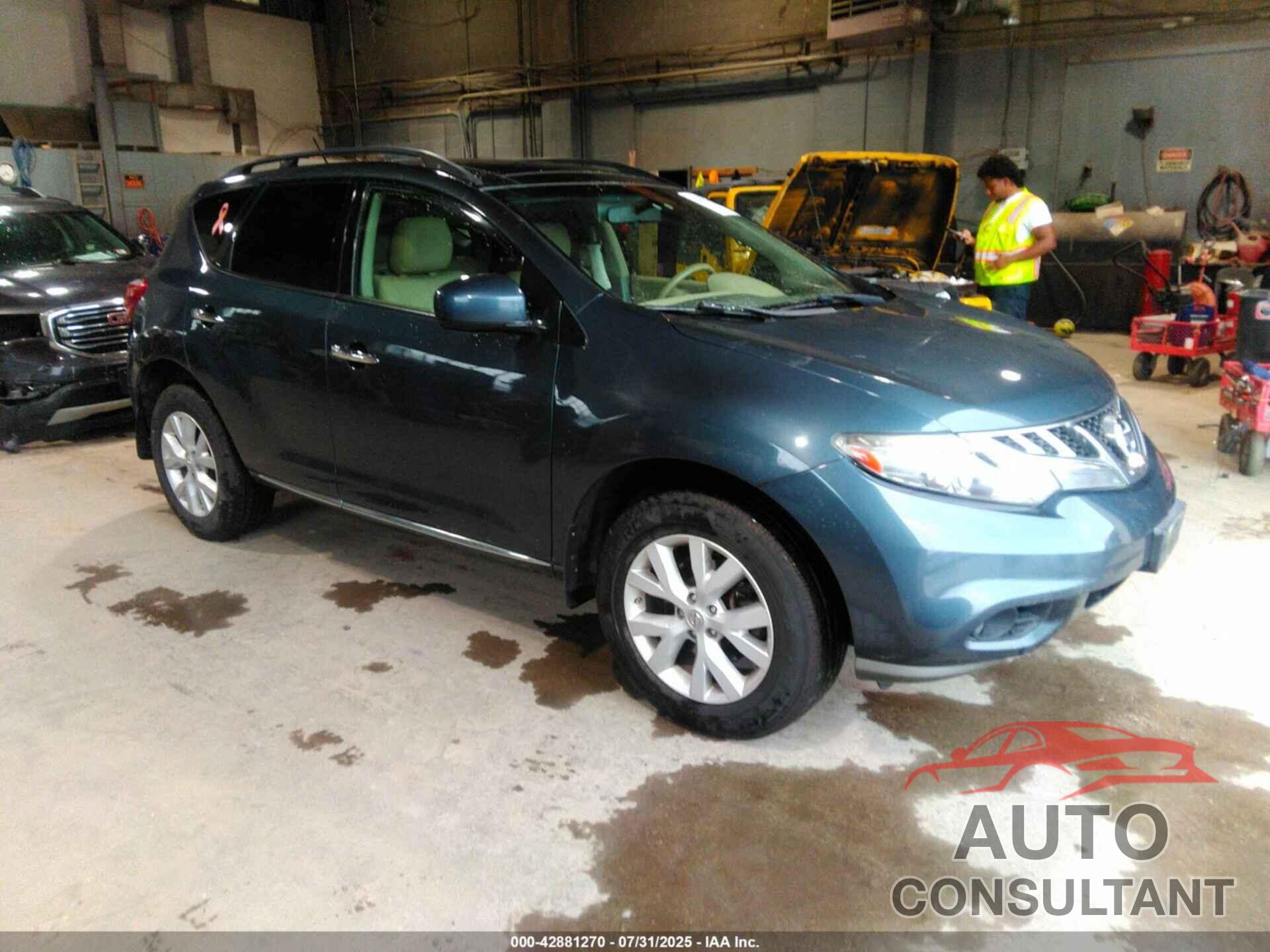 NISSAN MURANO 2012 - JN8AZ1MW0CW209906