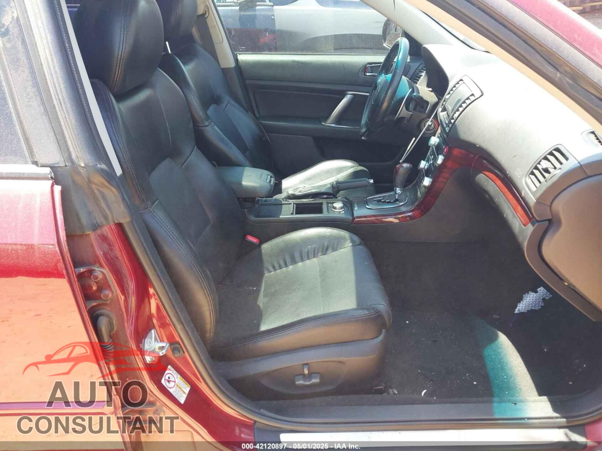 SUBARU LEGACY 2009 - 4S3BL676894214558