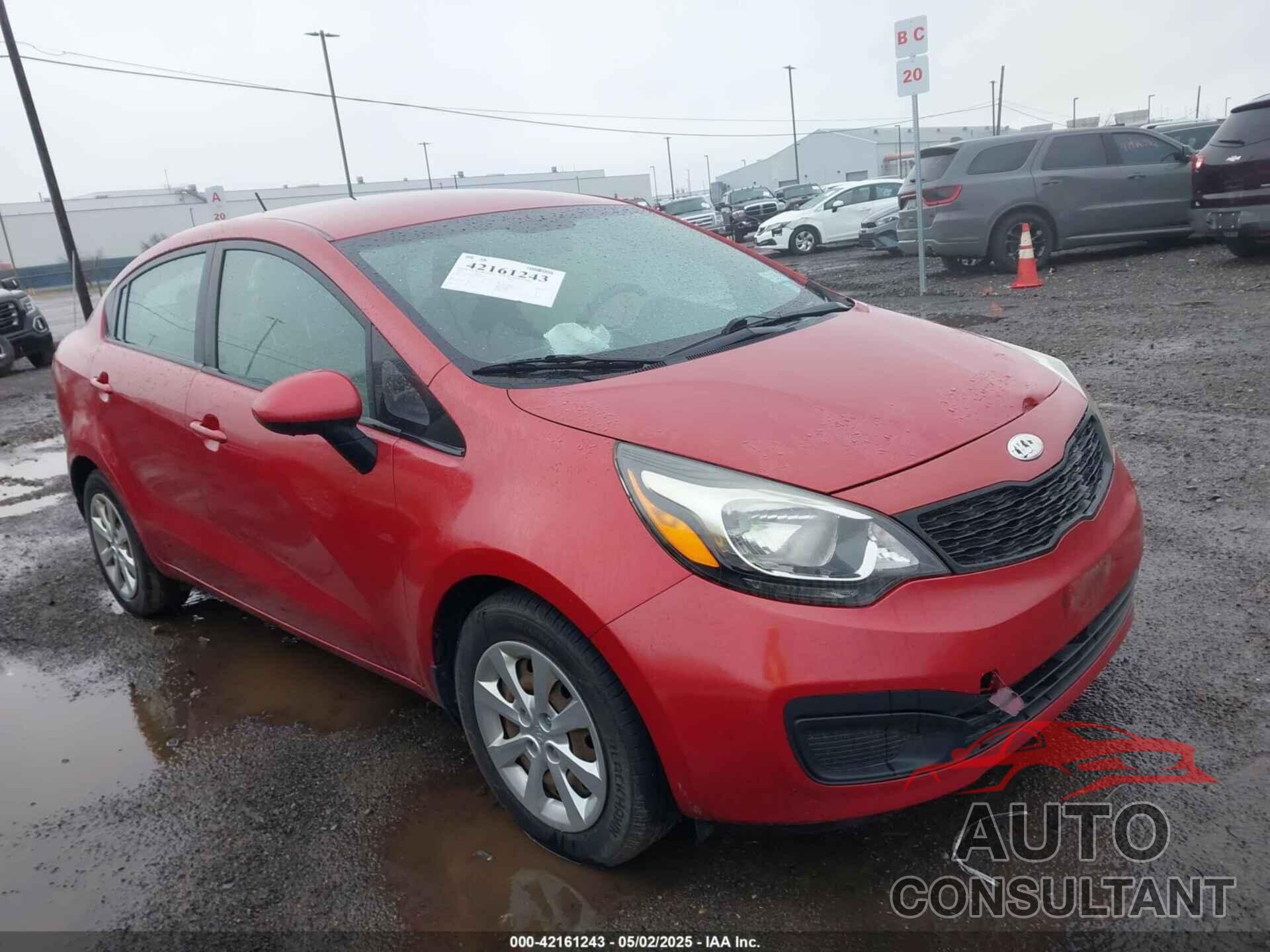 KIA RIO 2015 - KNADM4A30F6449042