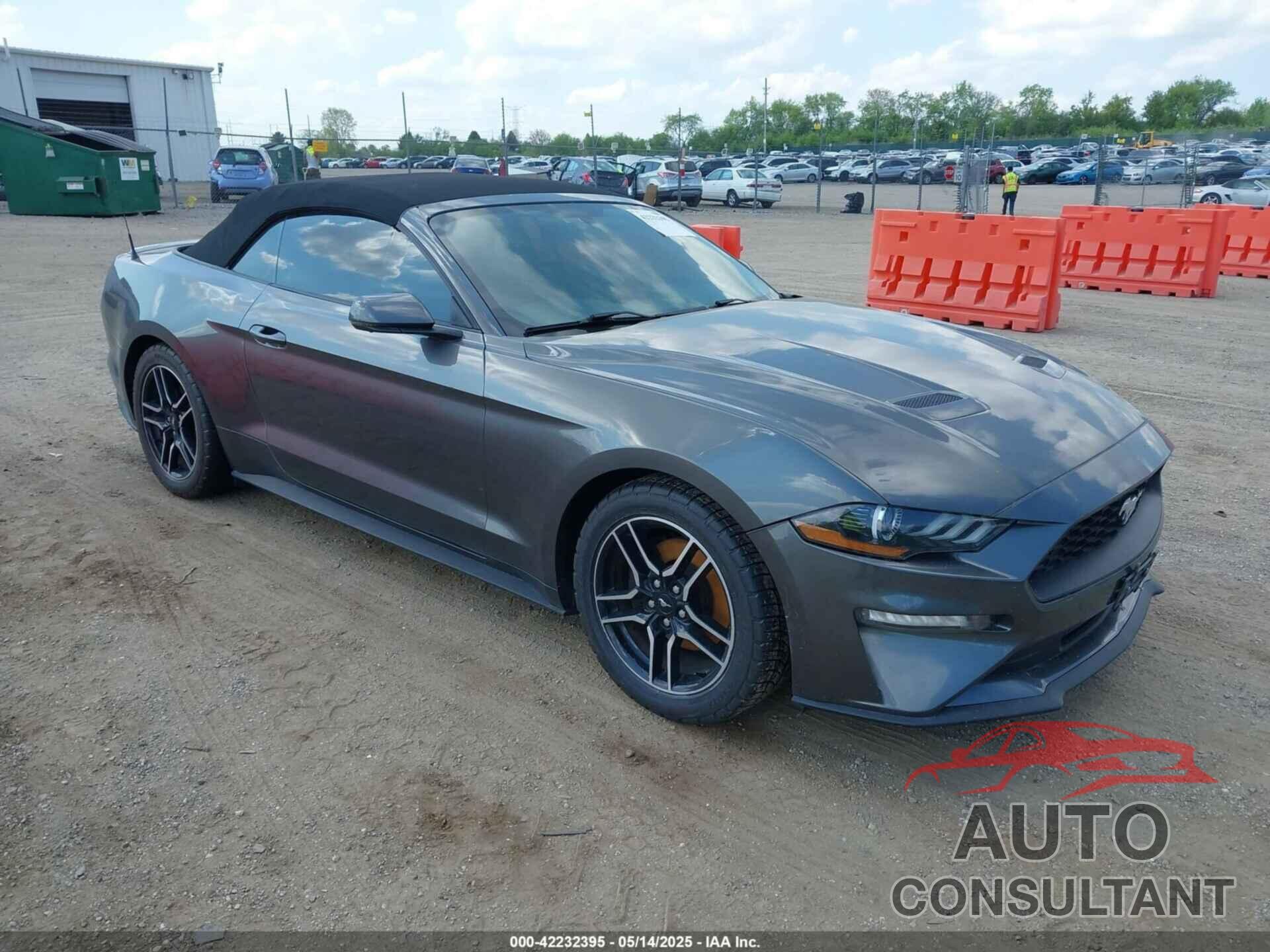 FORD MUSTANG 2018 - 1FATP8UHXJ5117800