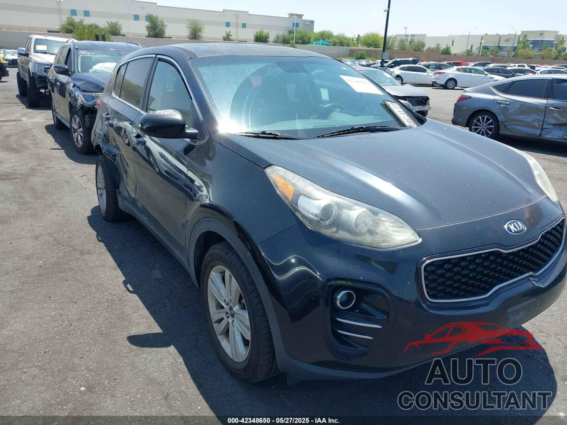 KIA SPORTAGE 2017 - KNDPMCACXH7122834