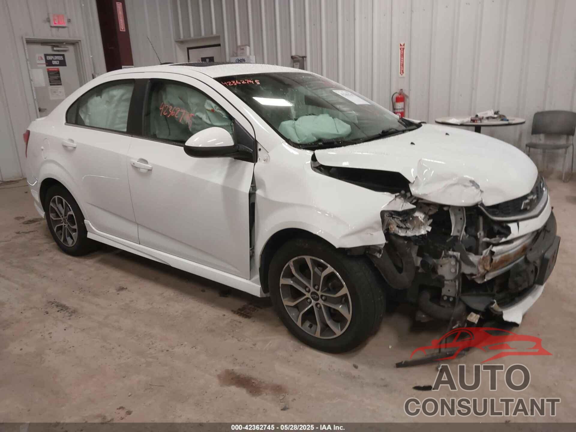 CHEVROLET SONIC 2019 - 1G1JD5SB3K4148085