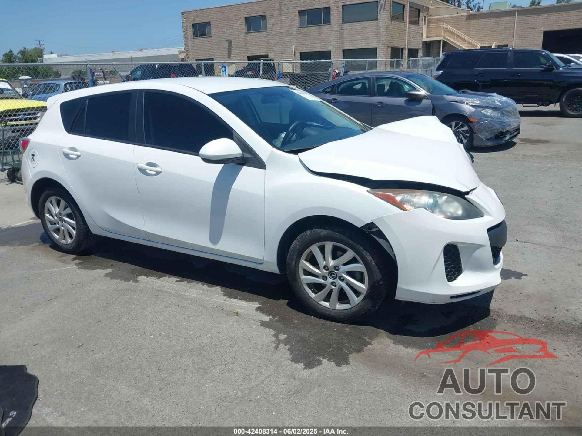 MAZDA MAZDA3 2013 - JM1BL1LP5D1765199
