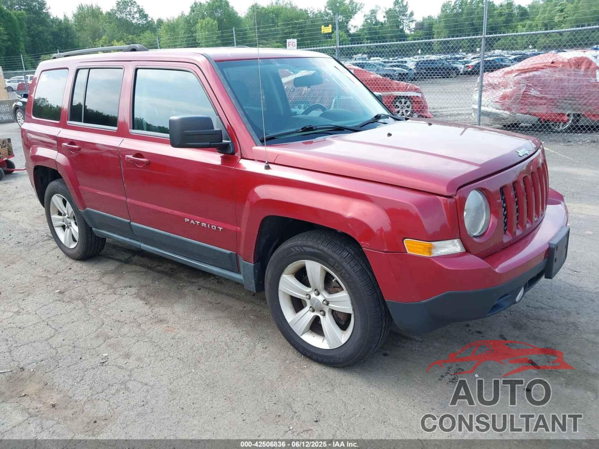 JEEP PATRIOT 2011 - 1J4NF1GB0BD212744