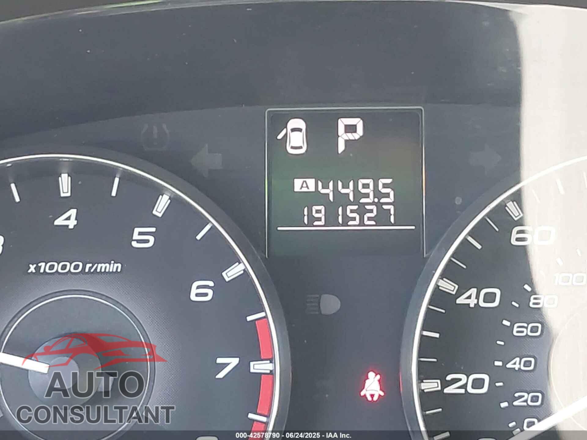 SUBARU OUTBACK 2012 - 4S4BRDKC6C2250697