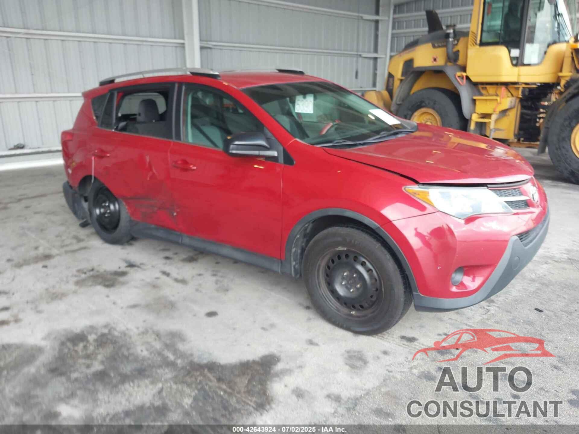 TOYOTA RAV4 2013 - 2T3BFREV5DW043721