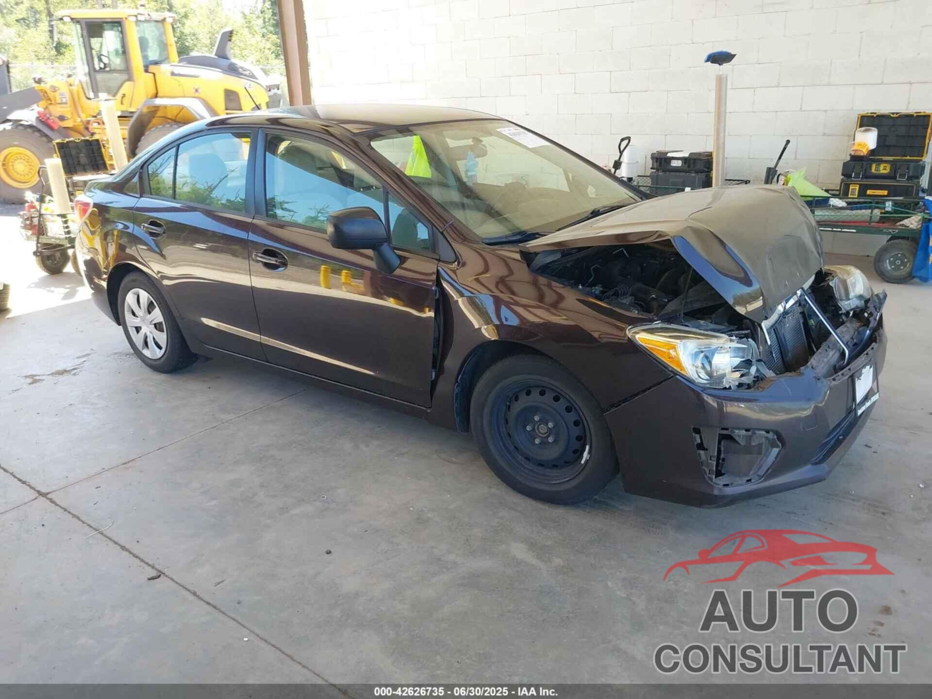 SUBARU IMPREZA 2012 - JF1GJAA69CH009005