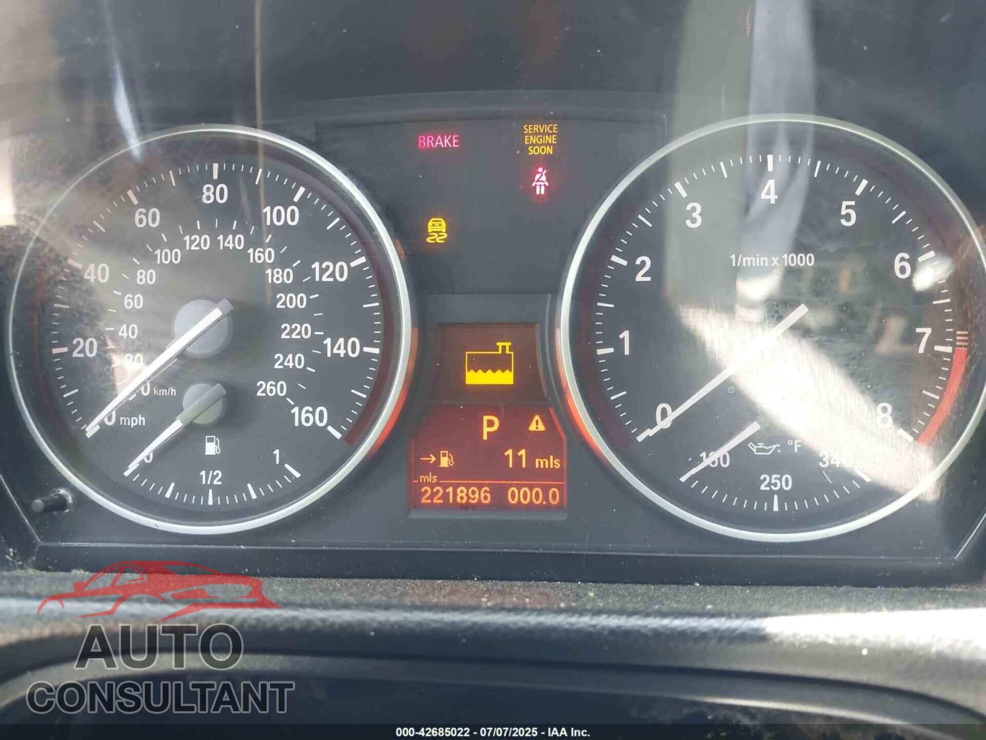 BMW 328I 2011 - WBAKF3C58BE567835