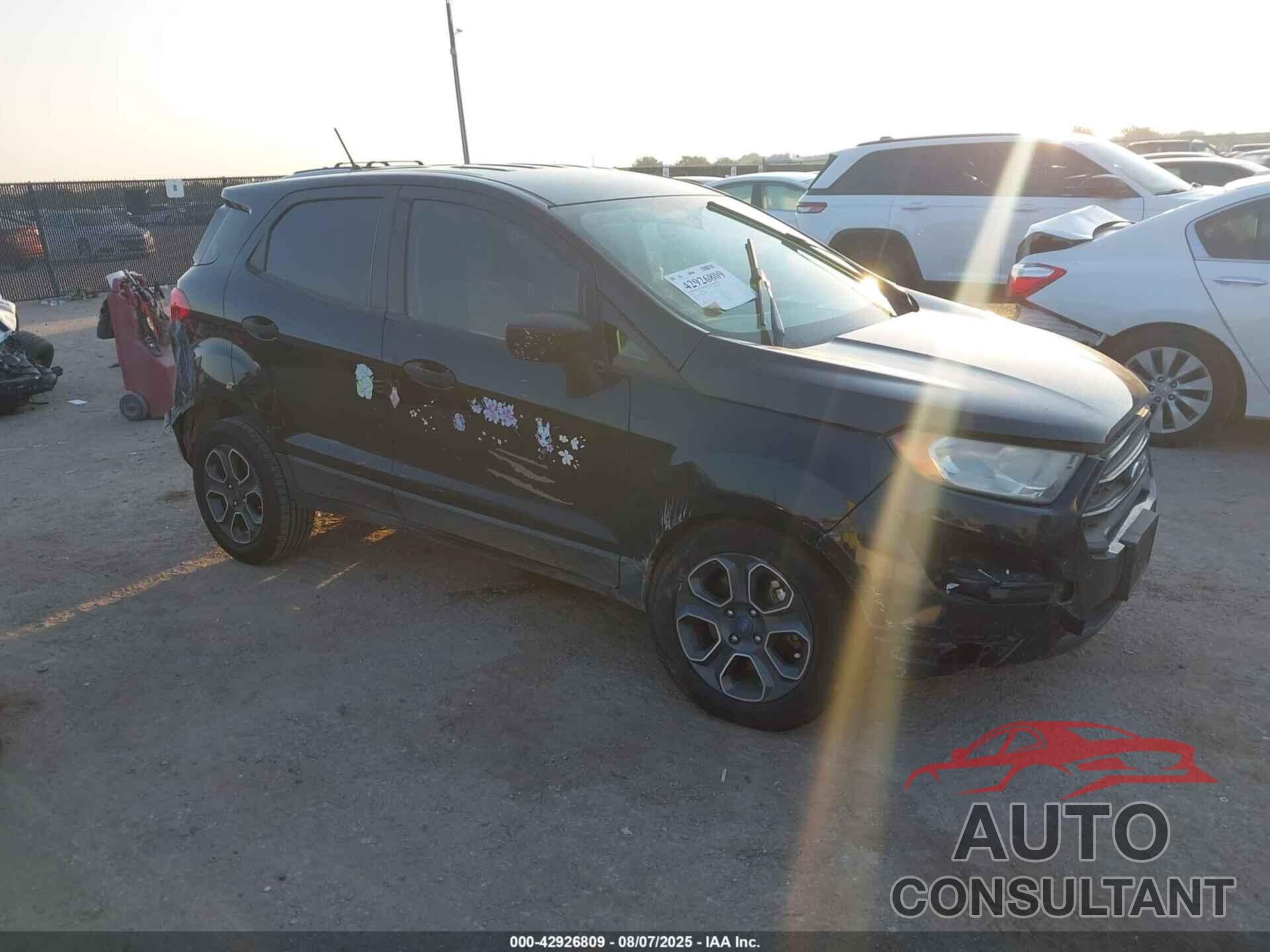 FORD ECOSPORT 2018 - MAJ3P1RE1JC208049