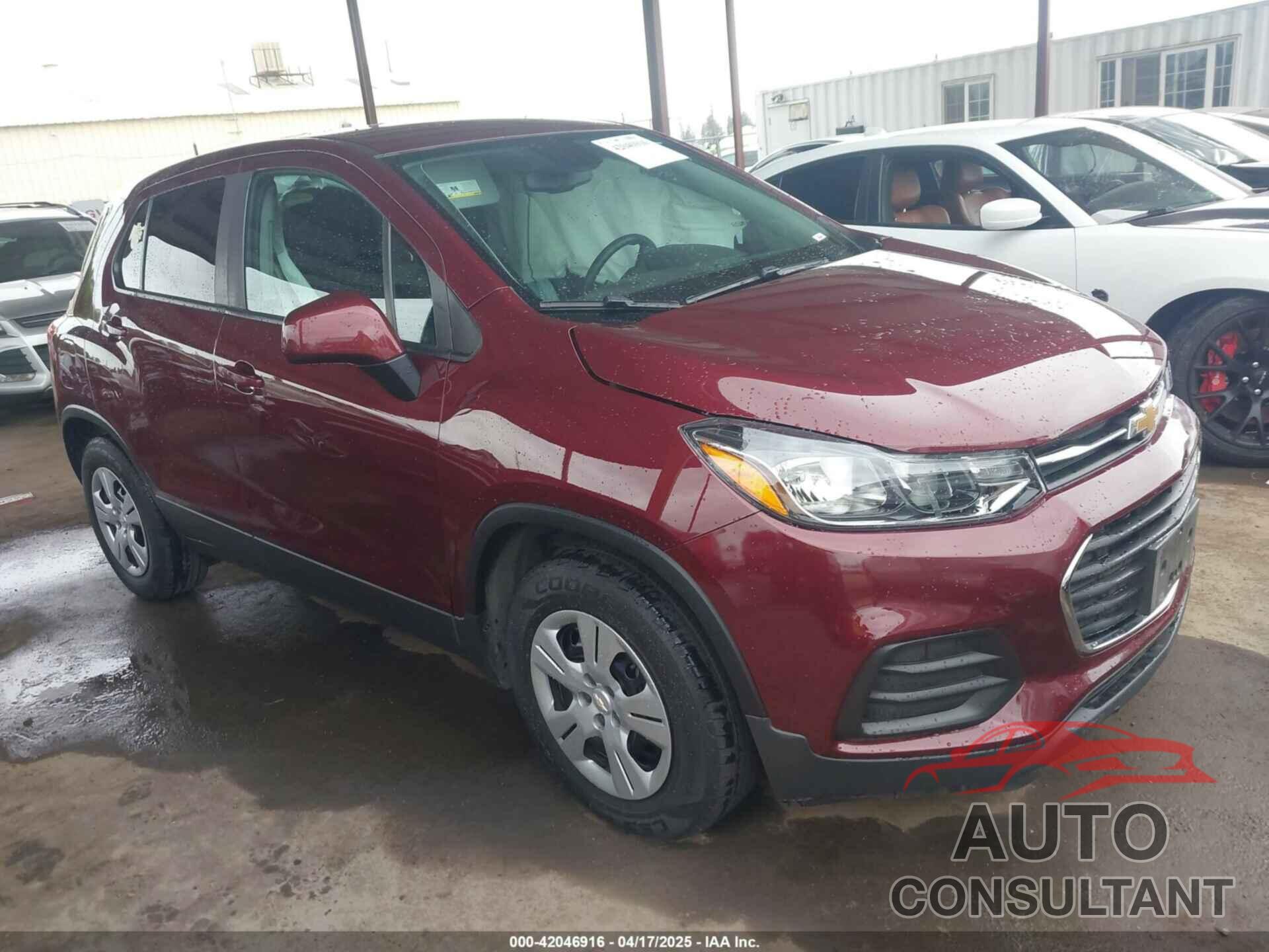 CHEVROLET TRAX 2017 - 3GNCJKSB9HL273738