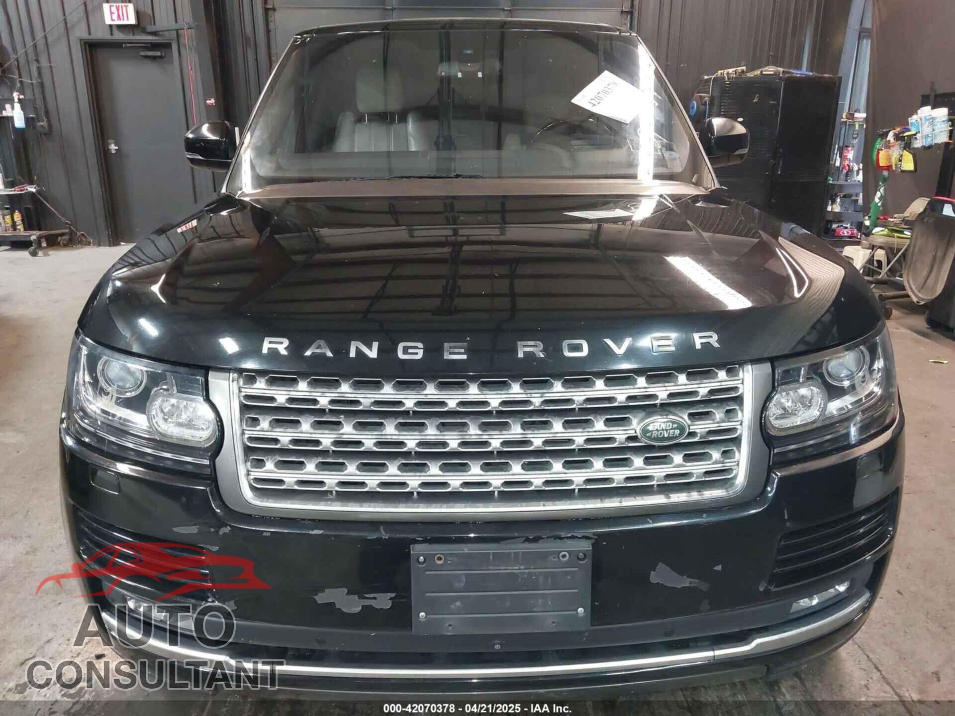LAND ROVER RANGE ROVER 2016 - SALGS3EF7GA248542