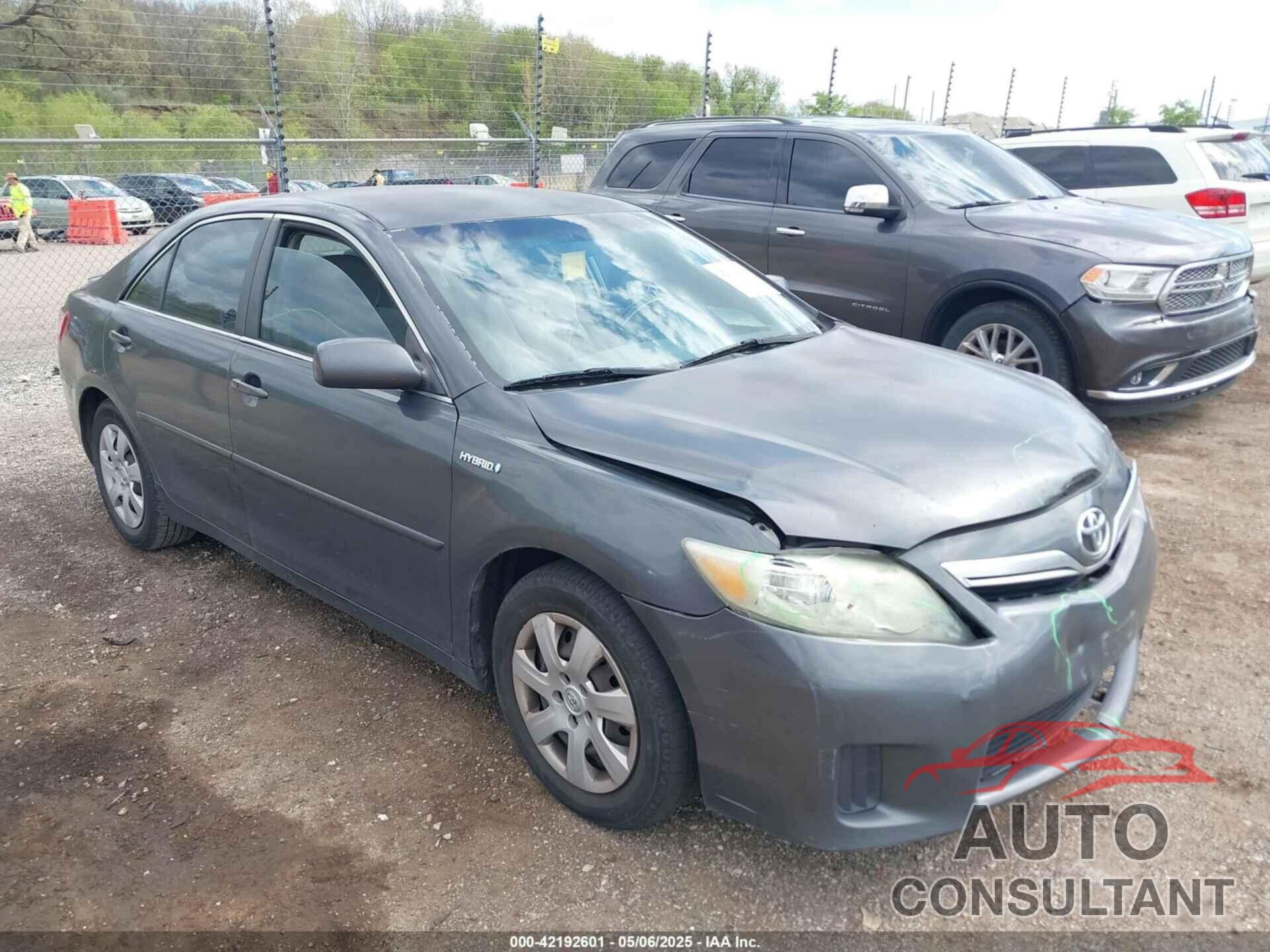 TOYOTA CAMRY HYBRID 2010 - 4T1BB3EK3AU123098