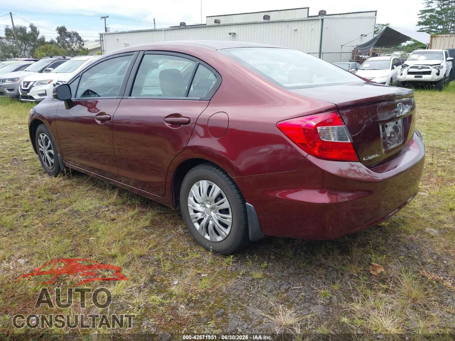 HONDA CIVIC 2012 - JHMFB2F5XCS002834