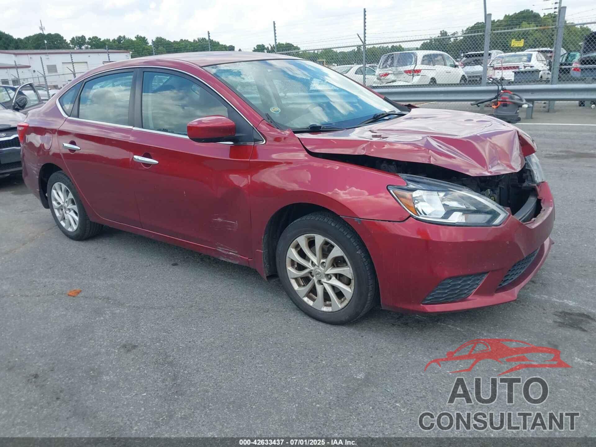 NISSAN SENTRA 2018 - 3N1AB7AP7JY295689
