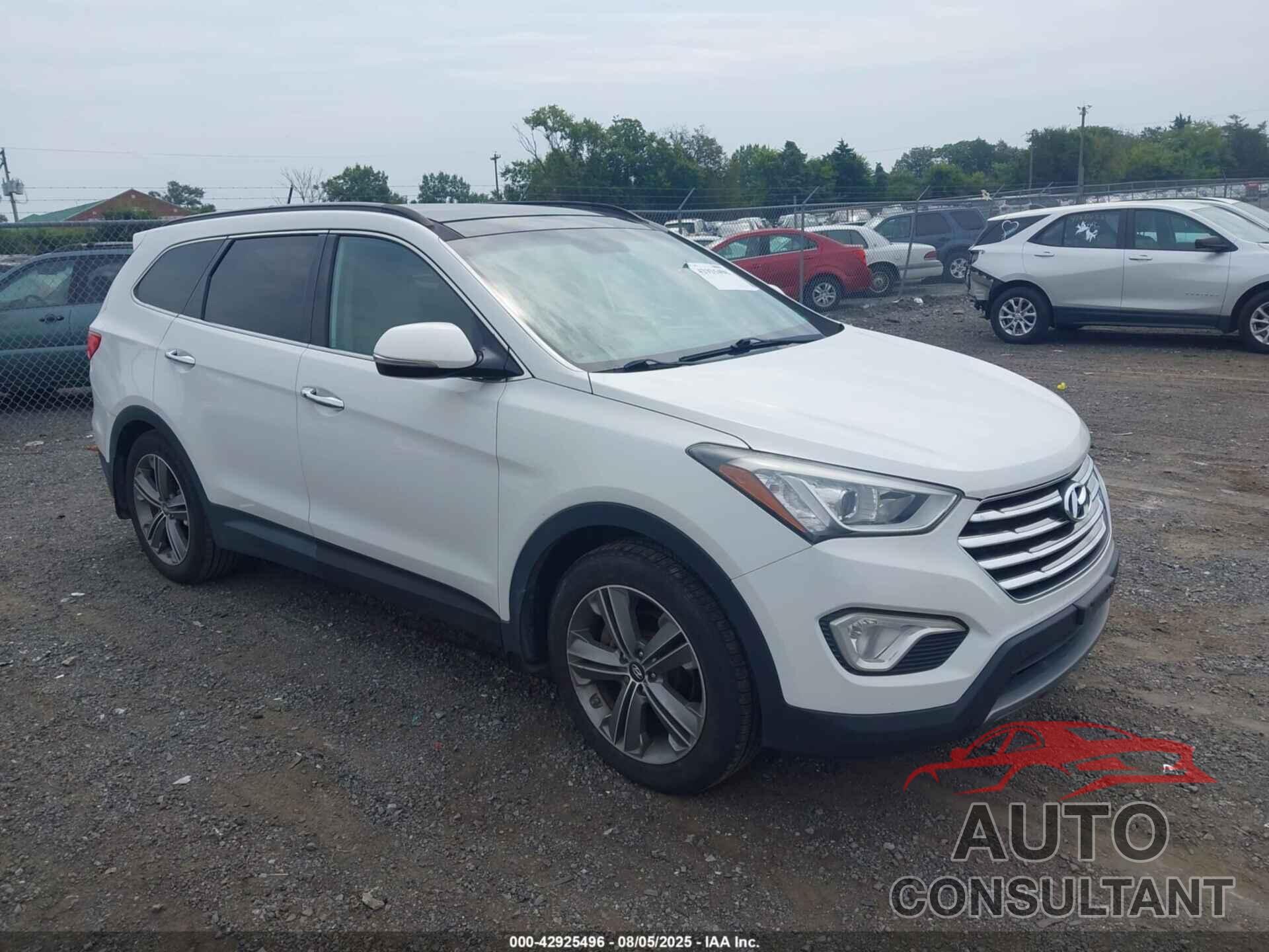 HYUNDAI SANTA FE 2014 - KM8SR4HF6EU055319