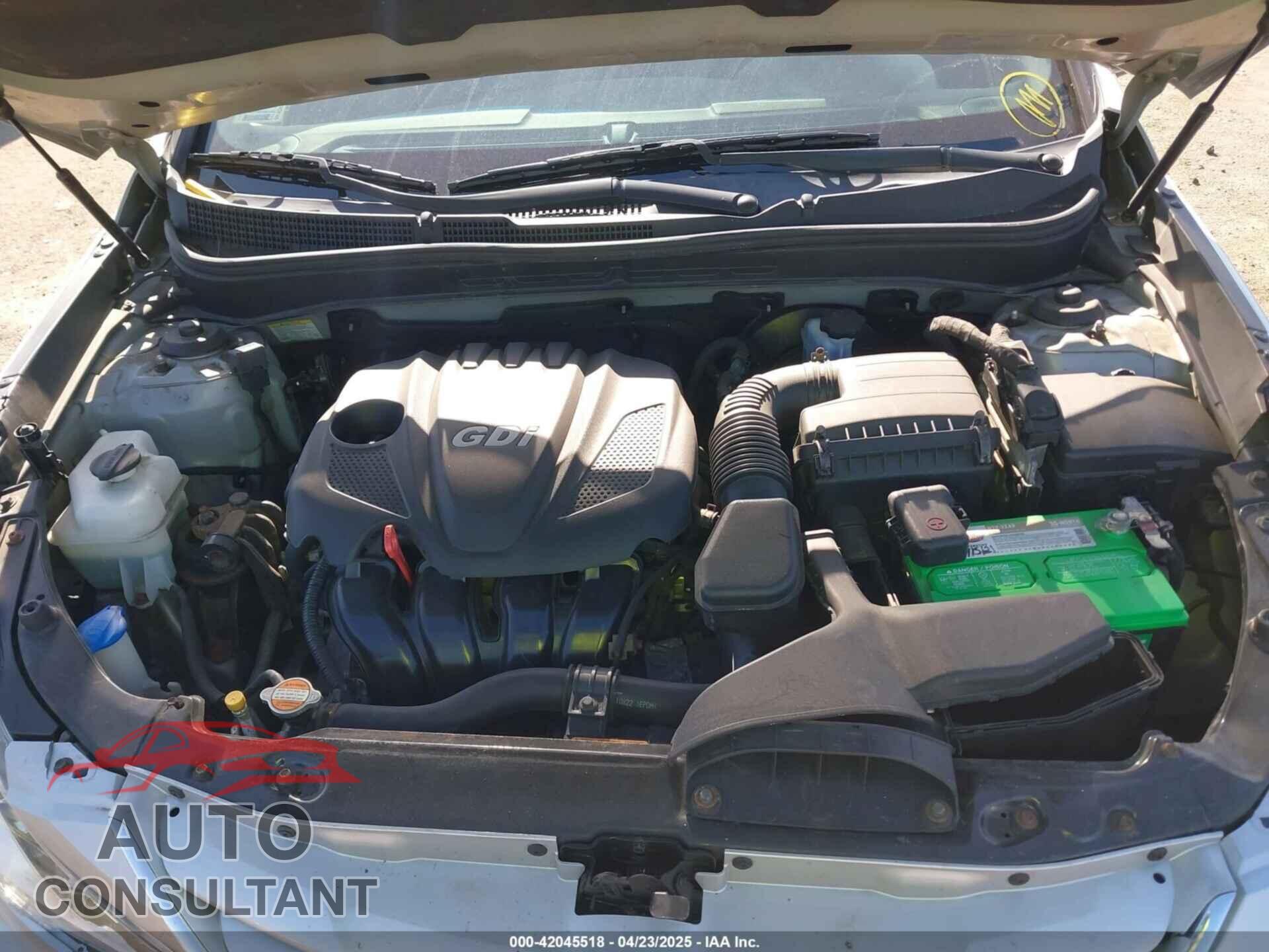 HYUNDAI SONATA 2012 - 5NPEB4AC9CH399658