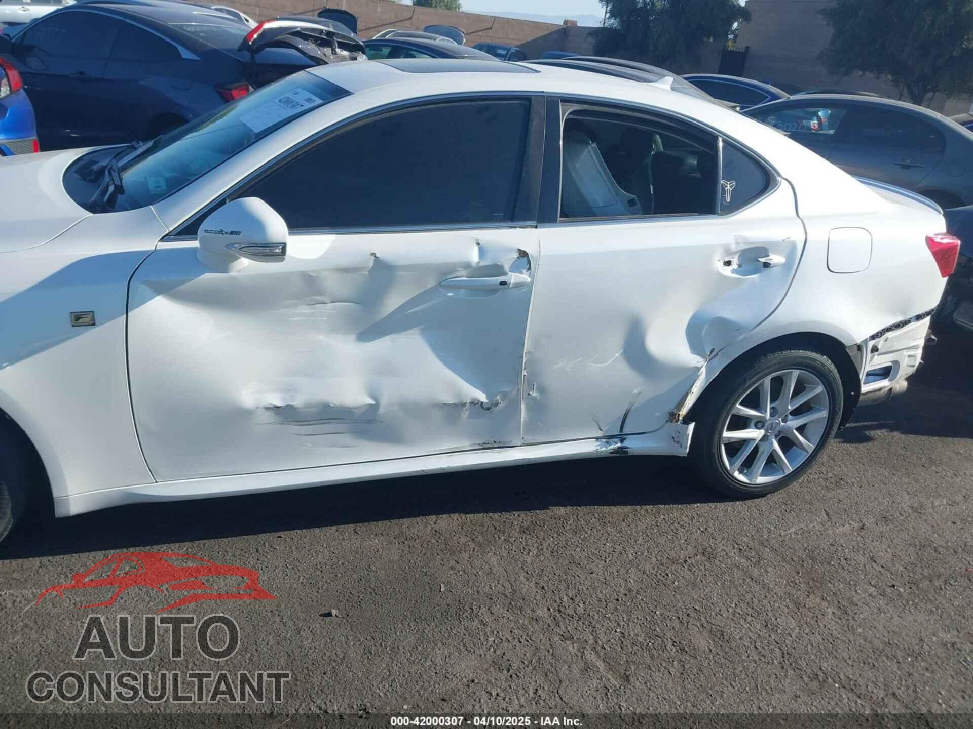 LEXUS IS 250 2012 - JTHBF5C2XC5165951