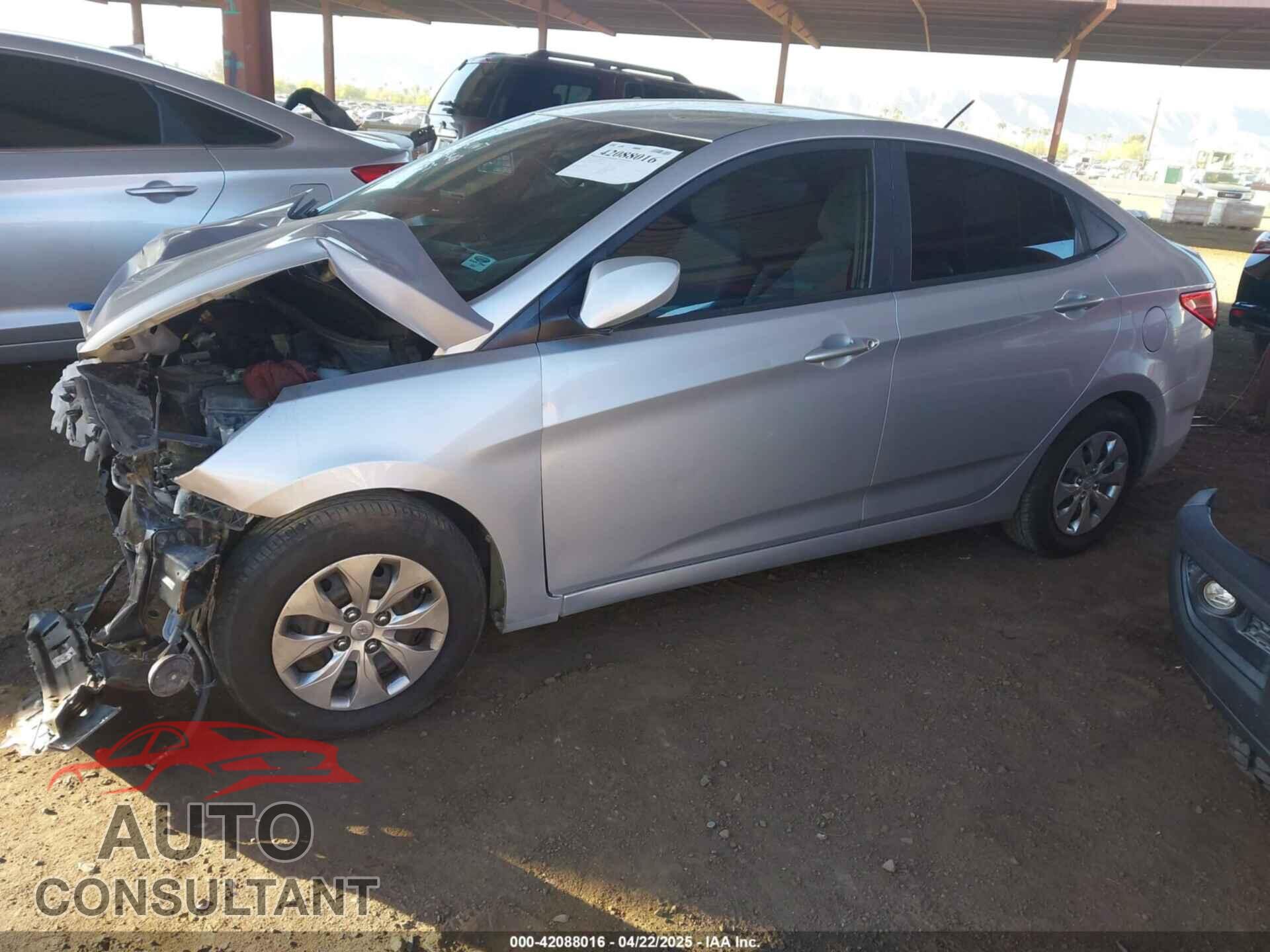 HYUNDAI ACCENT 2017 - KMHCT4AE5HU340167