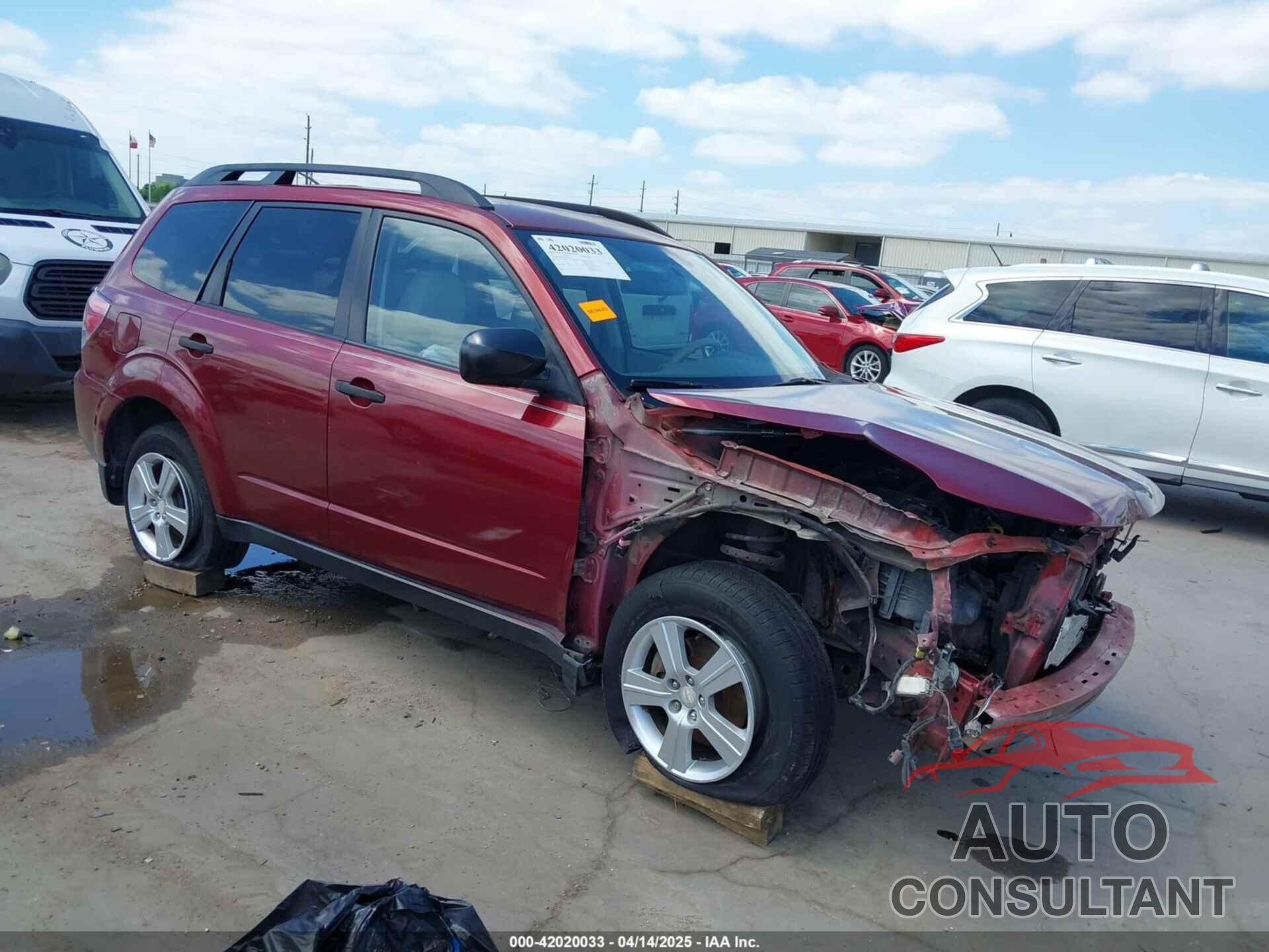 SUBARU FORESTER 2012 - JF2SHBBC5CH430957