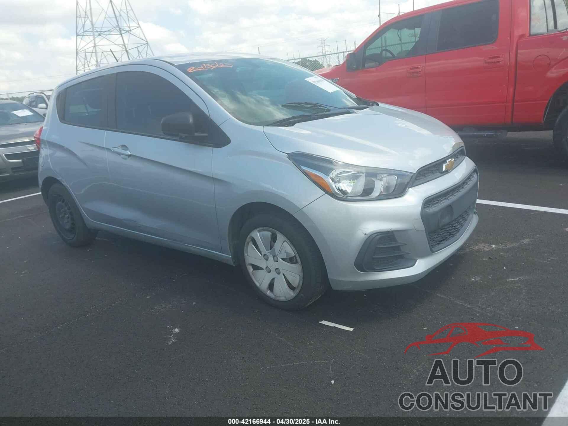 CHEVROLET SPARK 2017 - KL8CB6SA4HC818916