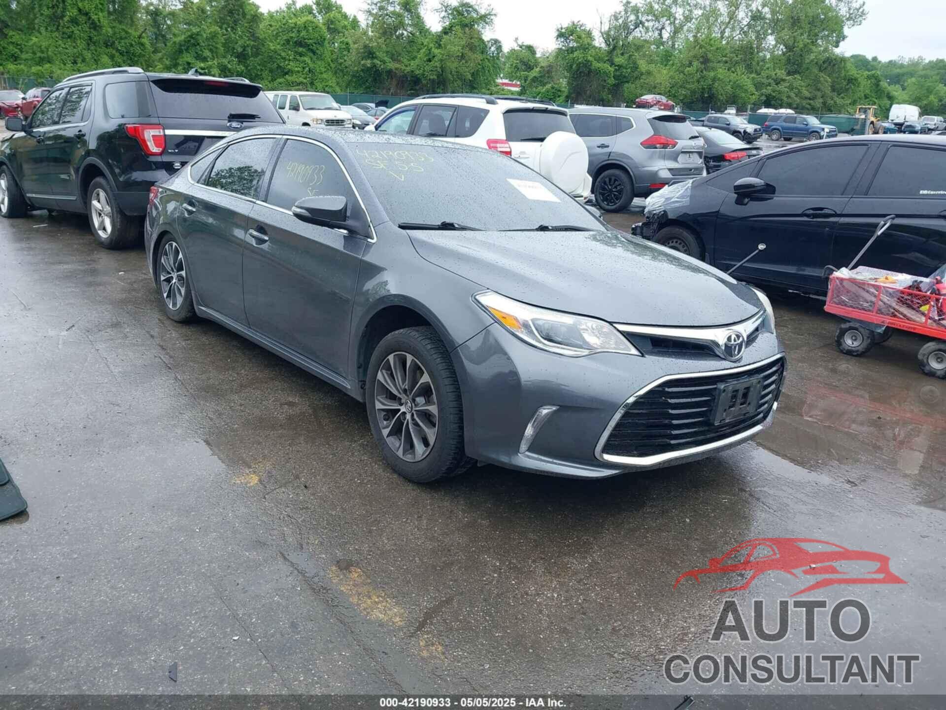 TOYOTA AVALON 2016 - 4T1BK1EBXGU236754