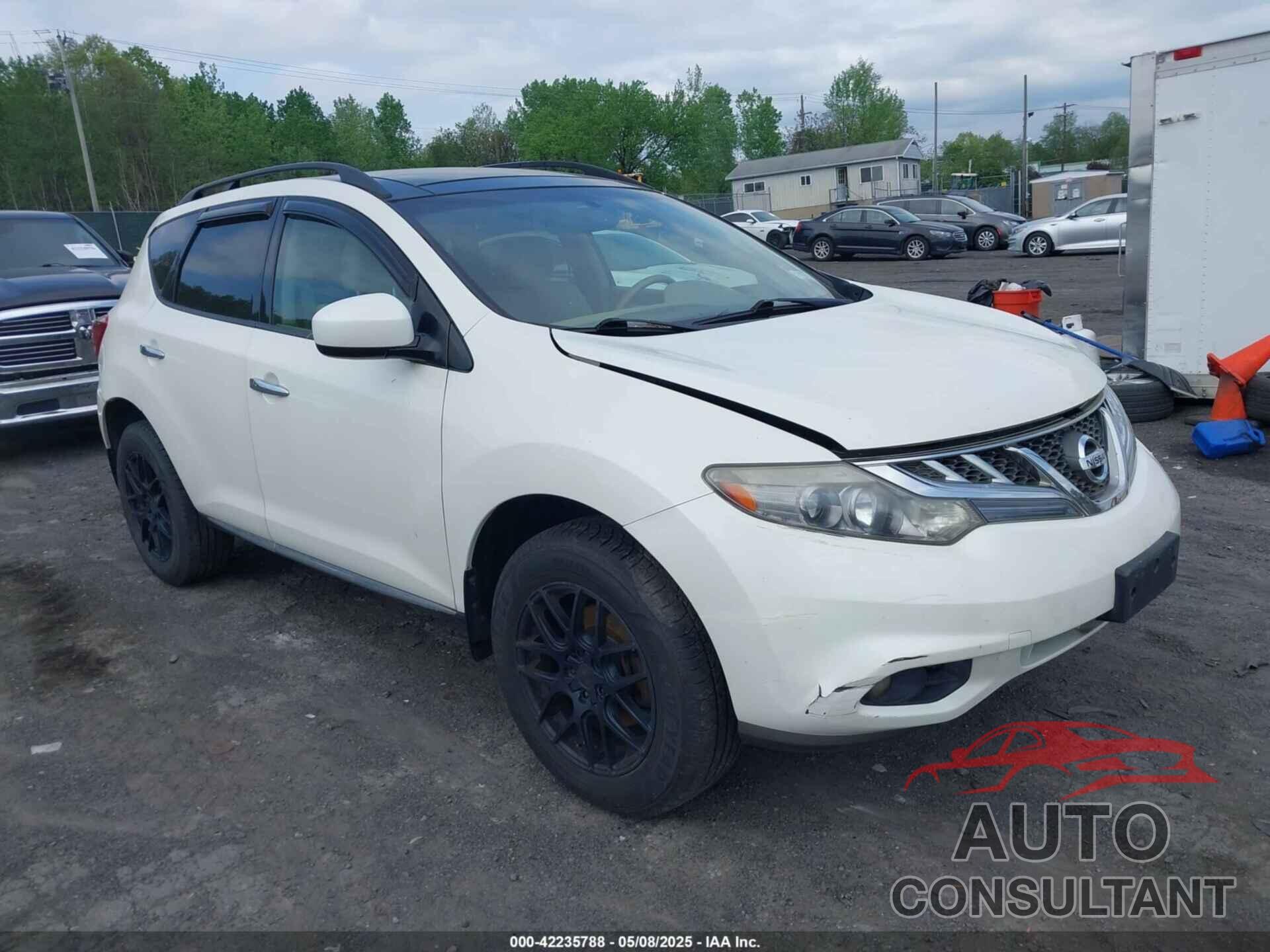 NISSAN MURANO 2012 - JN8AZ1MW2CW203024