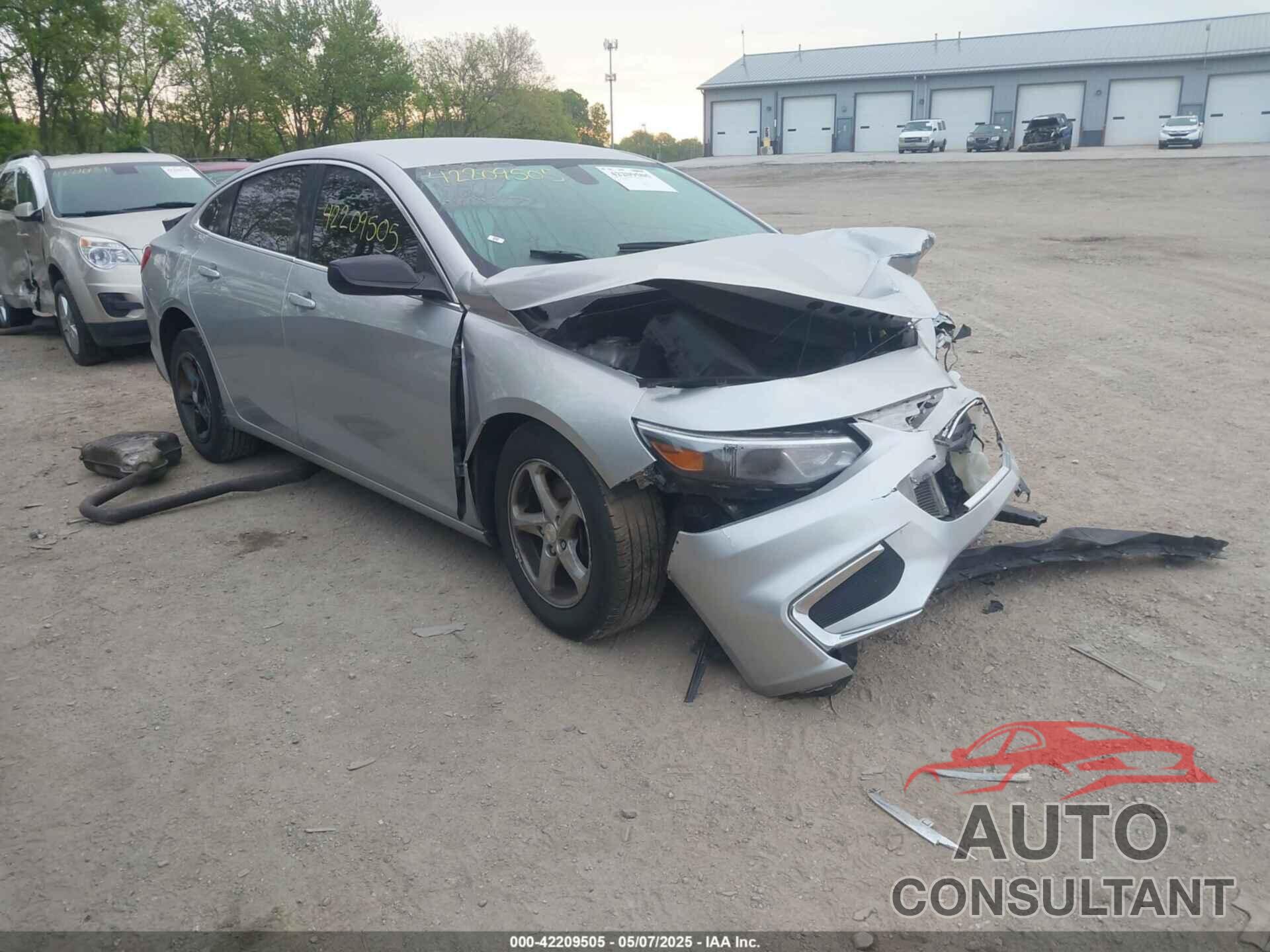 CHEVROLET MALIBU 2016 - 1G1ZB5STXGF255552