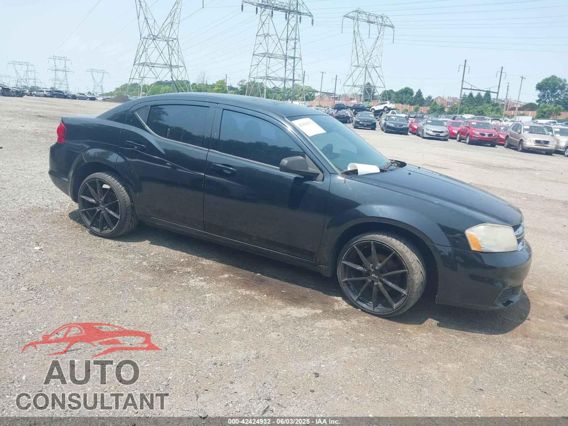 DODGE AVENGER 2013 - 1C3CDZAB2DN755735