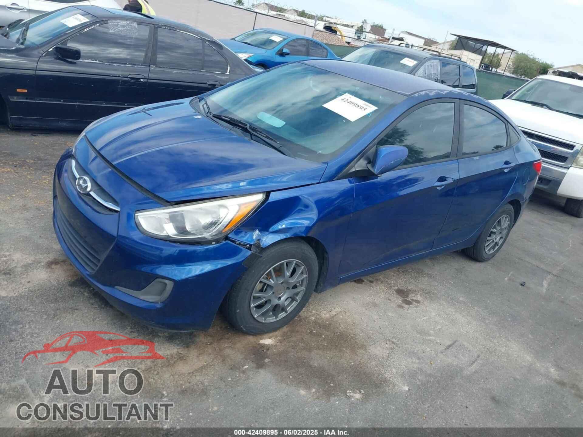 HYUNDAI ACCENT 2015 - KMHCT4AE7FU887101