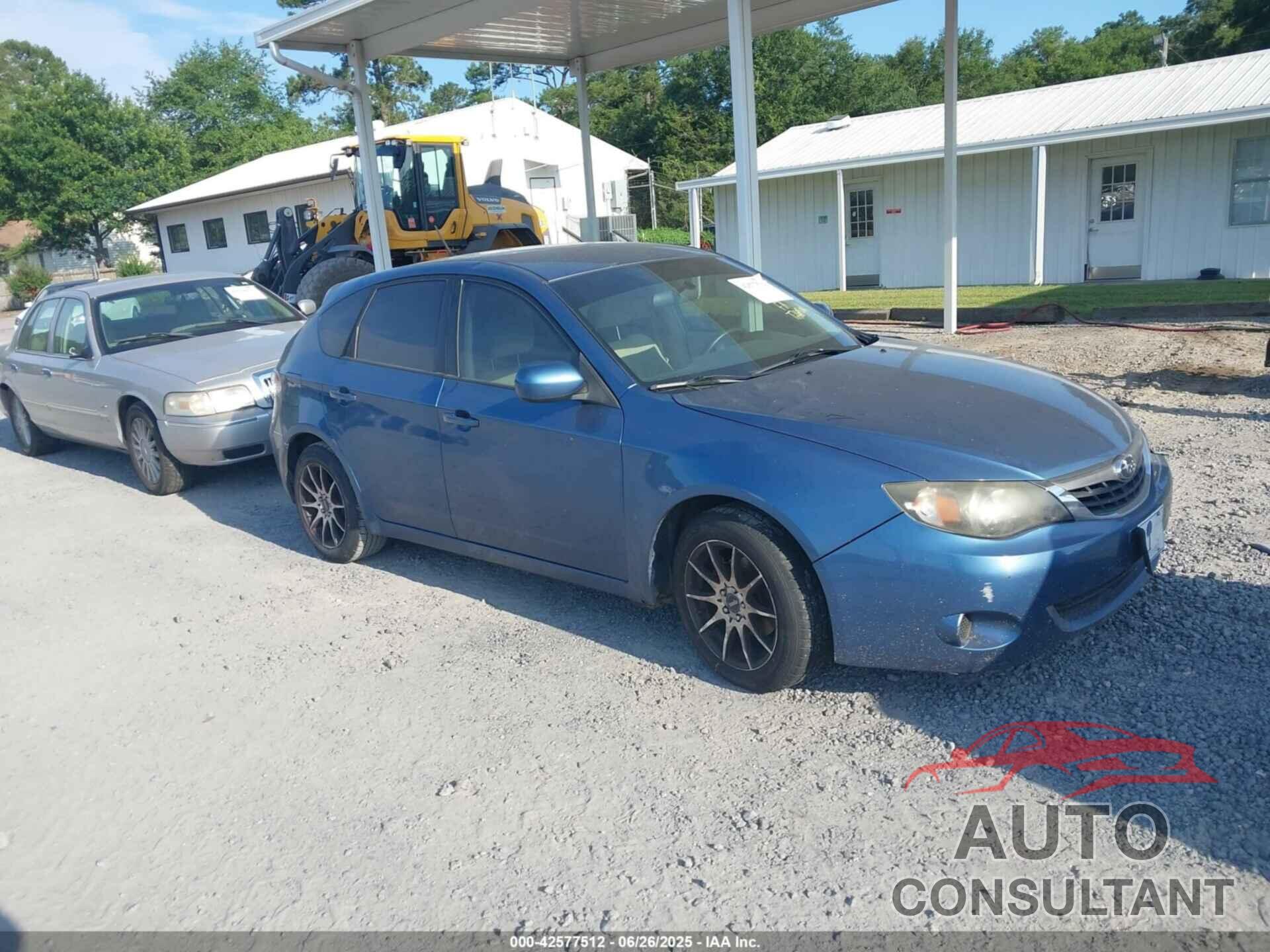 SUBARU IMPREZA 2009 - JF1GH61689H818190