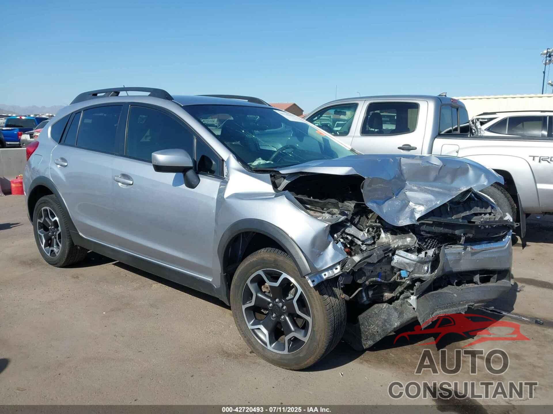 SUBARU XV CROSSTREK 2015 - JF2GPACC1F8234987