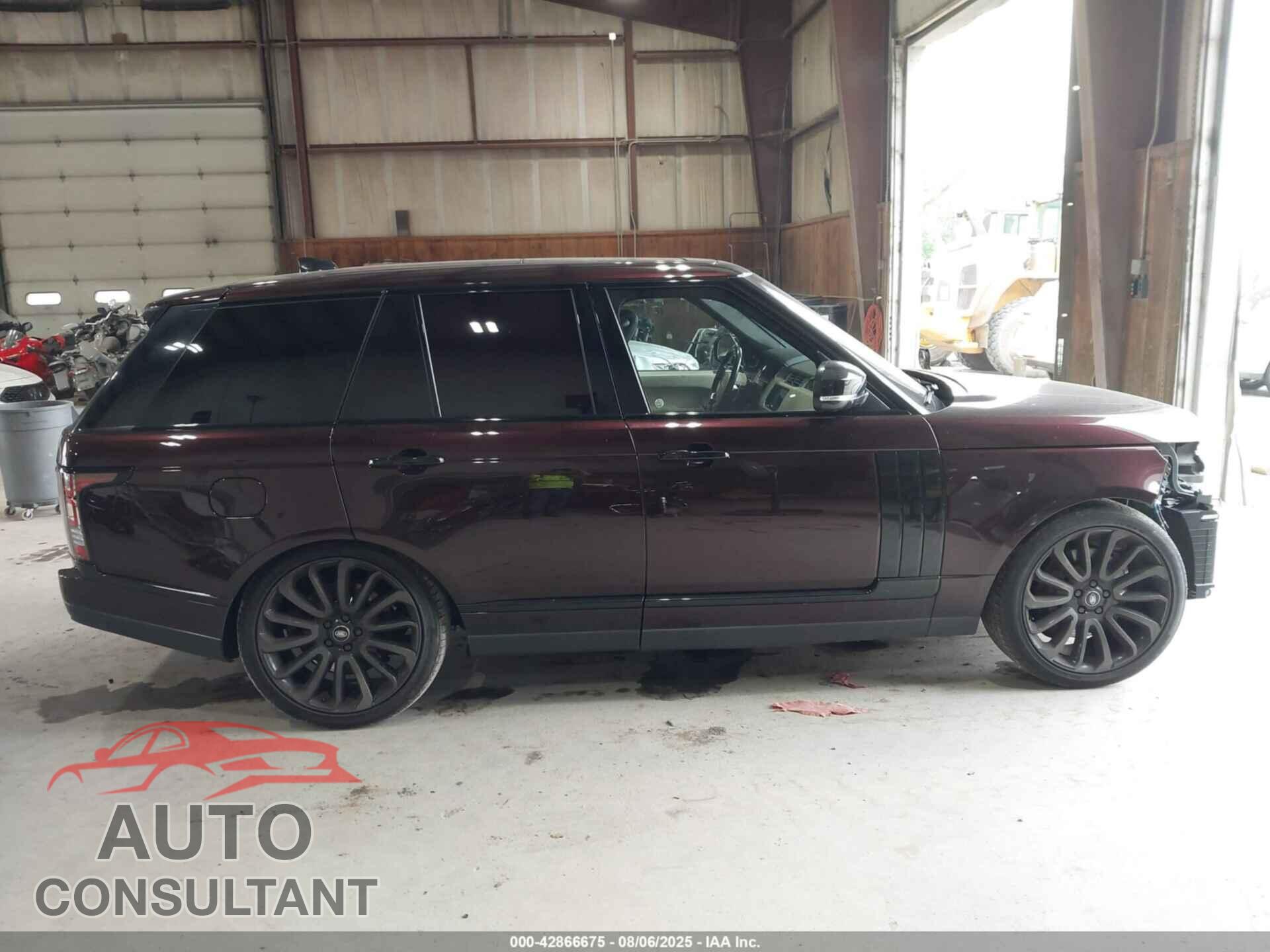 LAND ROVER RANGE ROVER 2017 - SALGS2FE3HA359641