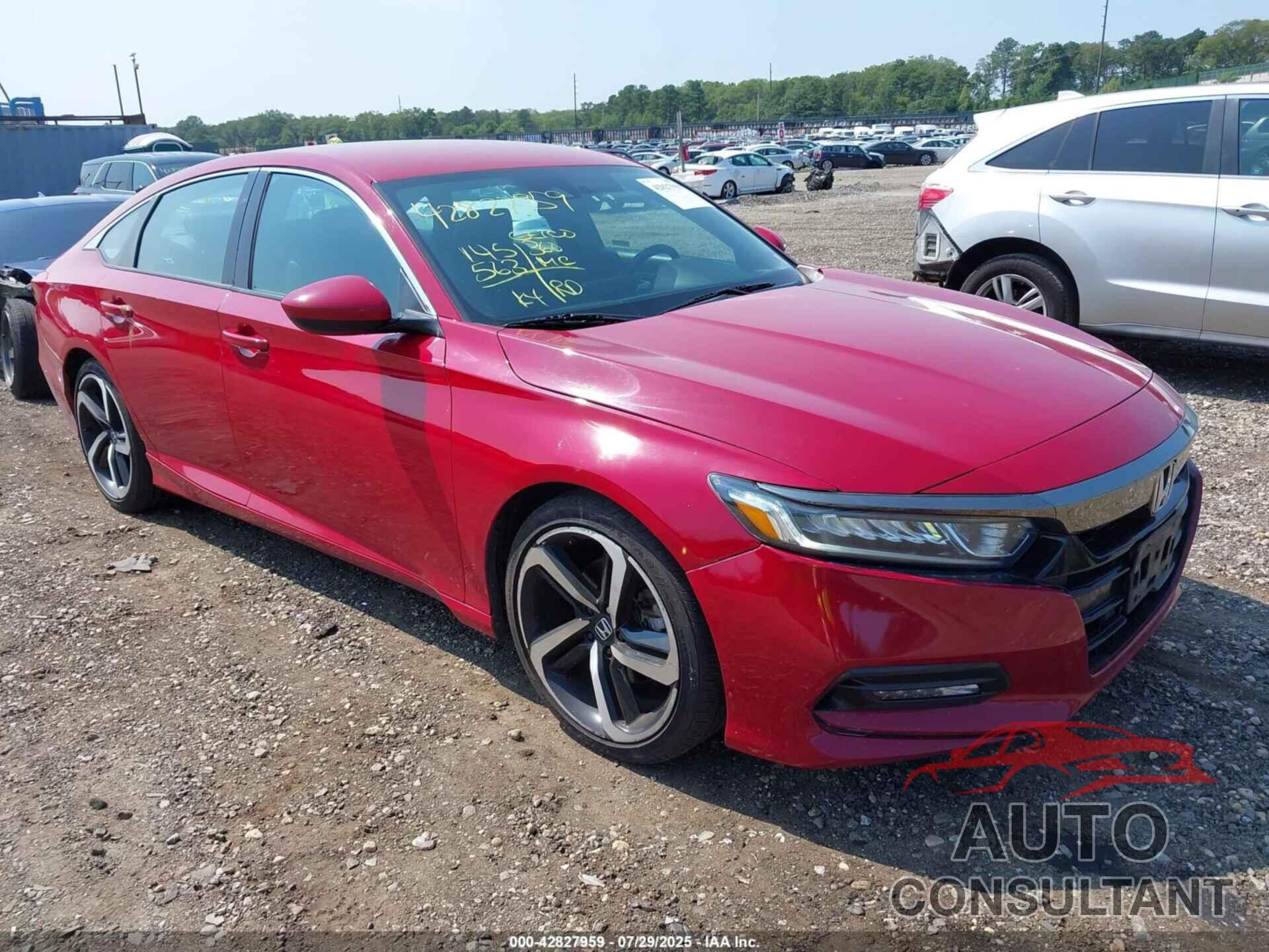 HONDA ACCORD 2018 - 1HGCV1F3XJA160616