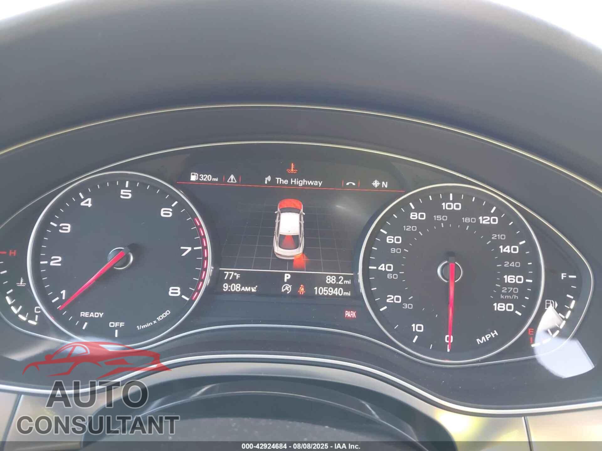 AUDI A7 2016 - WAU2GAFC0GN052525