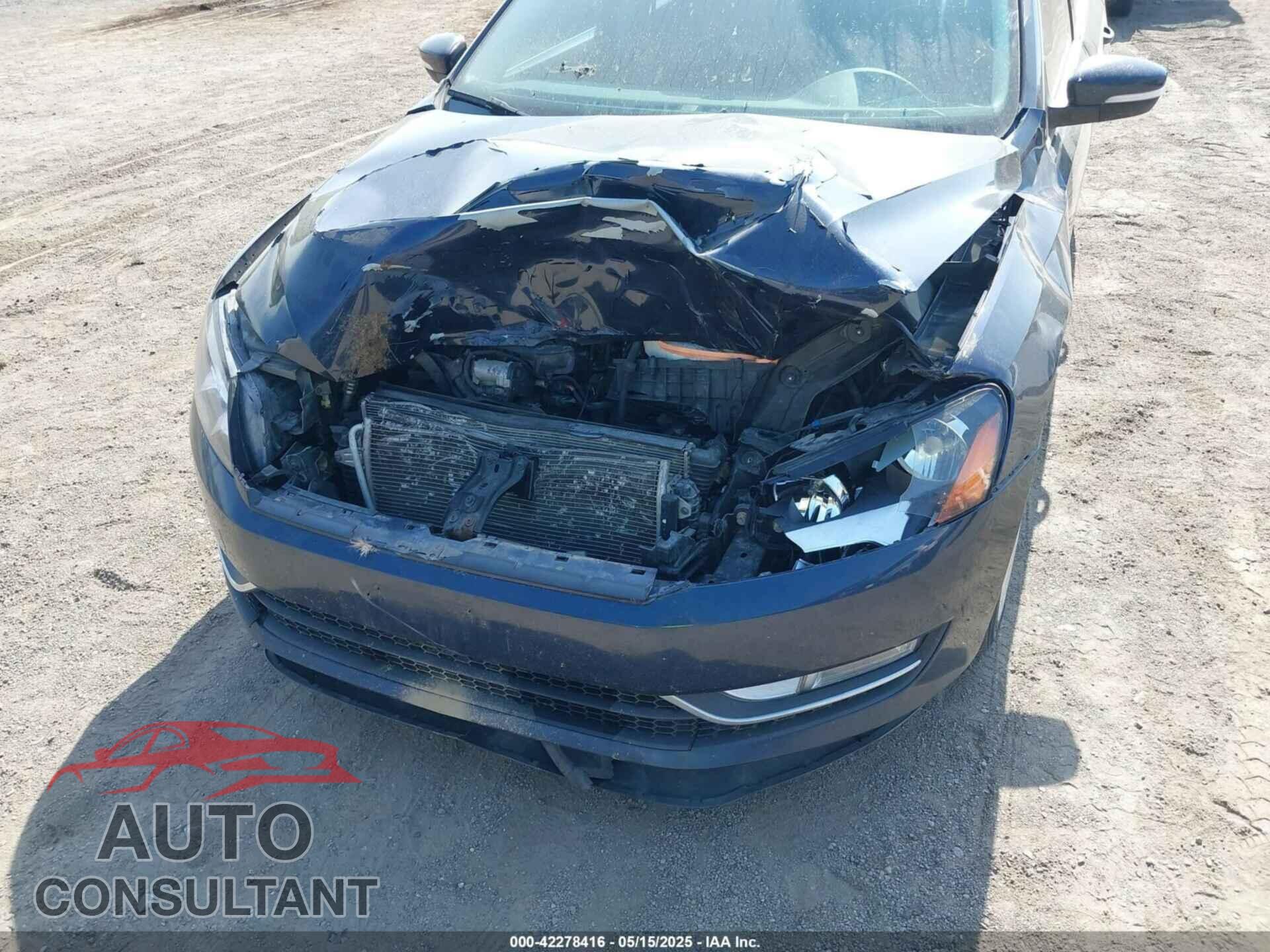 VOLKSWAGEN PASSAT 2014 - 1VWCS7A31EC066455