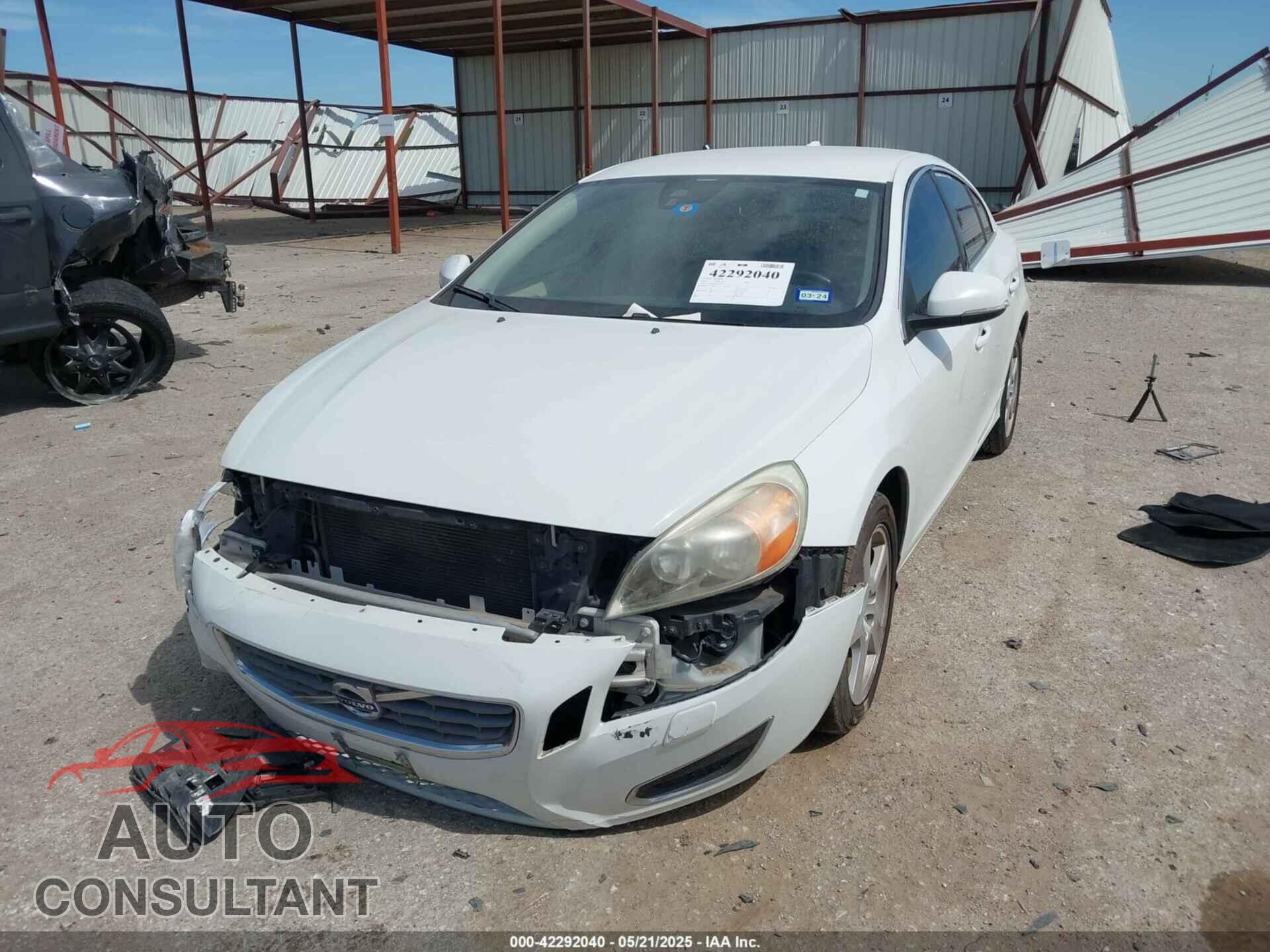 VOLVO S60 2013 - YV1612FH8D2182955