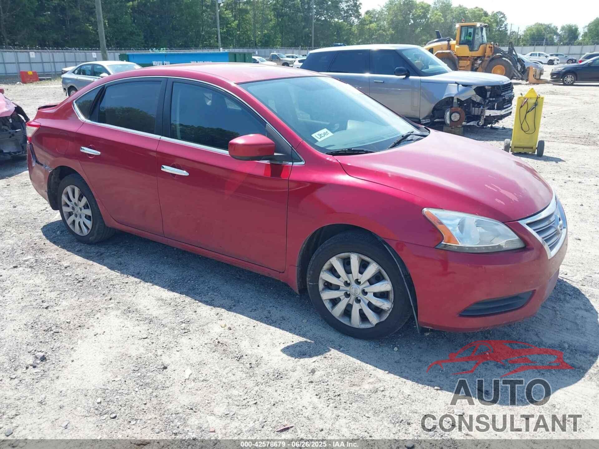 NISSAN SENTRA 2014 - 3N1AB7AP3EY286901