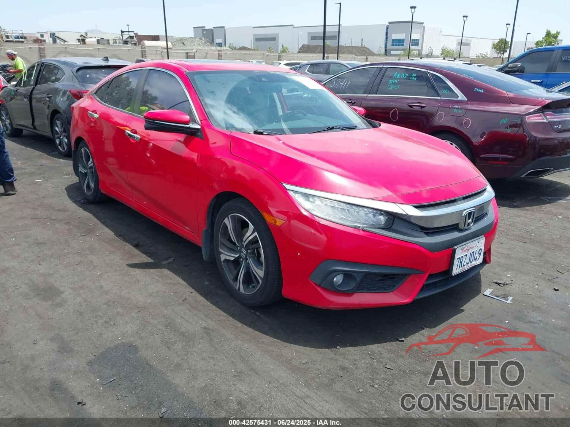HONDA CIVIC 2016 - 2HGFC1F93GH633421