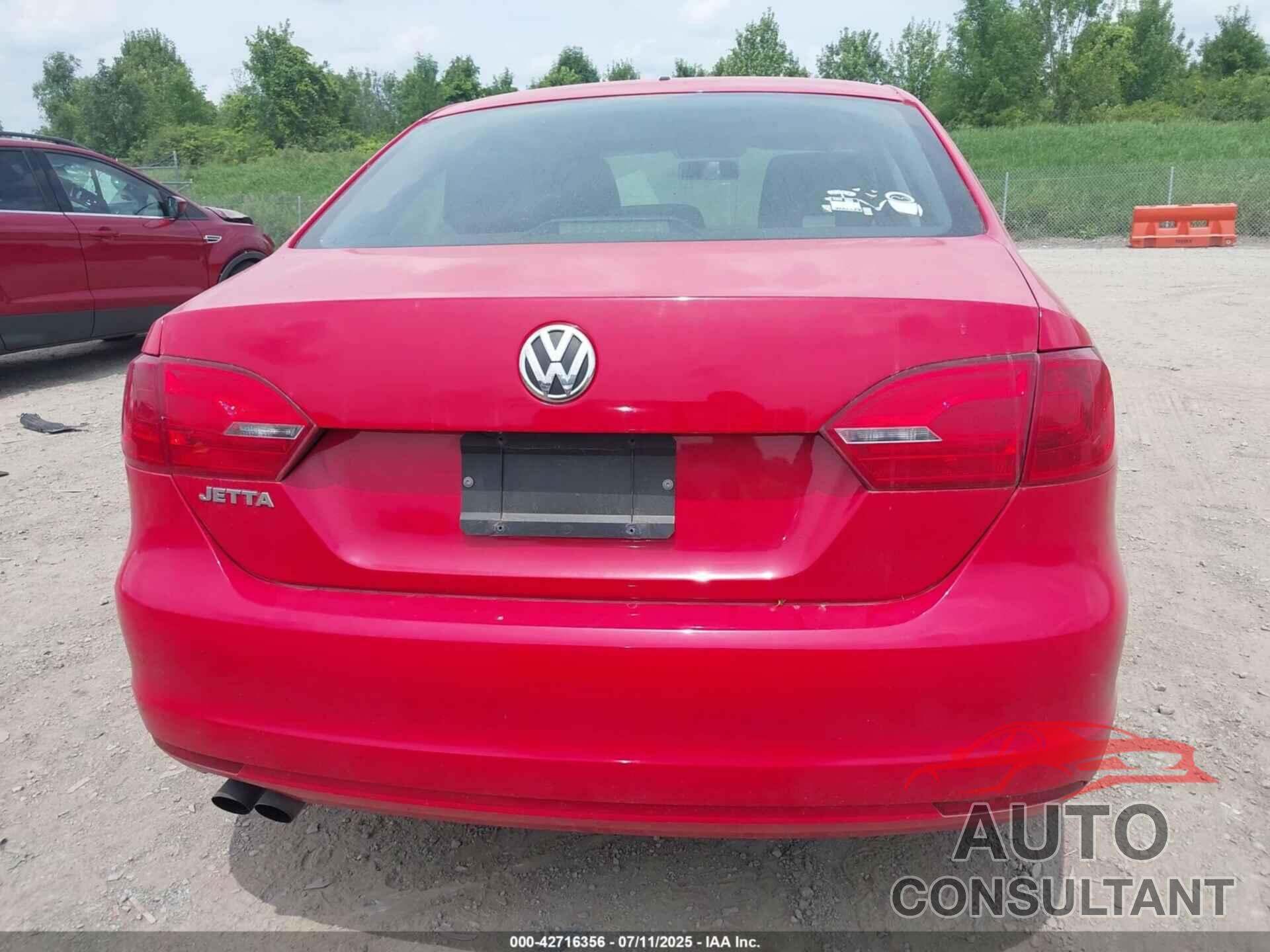 VOLKSWAGEN JETTA 2014 - 3VW1K7AJ9EM390158
