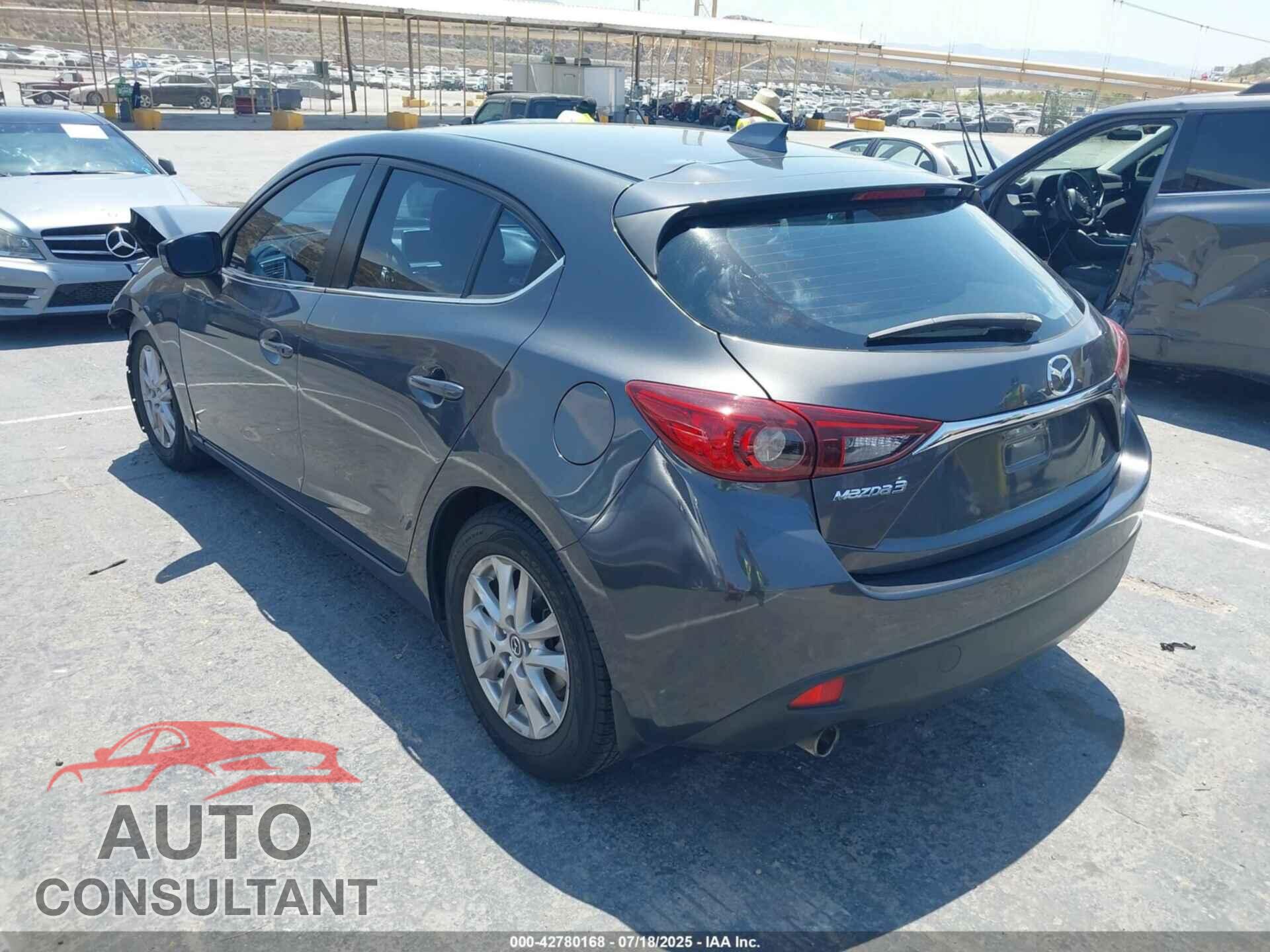 MAZDA MAZDA3 2015 - JM1BM1M76F1242031