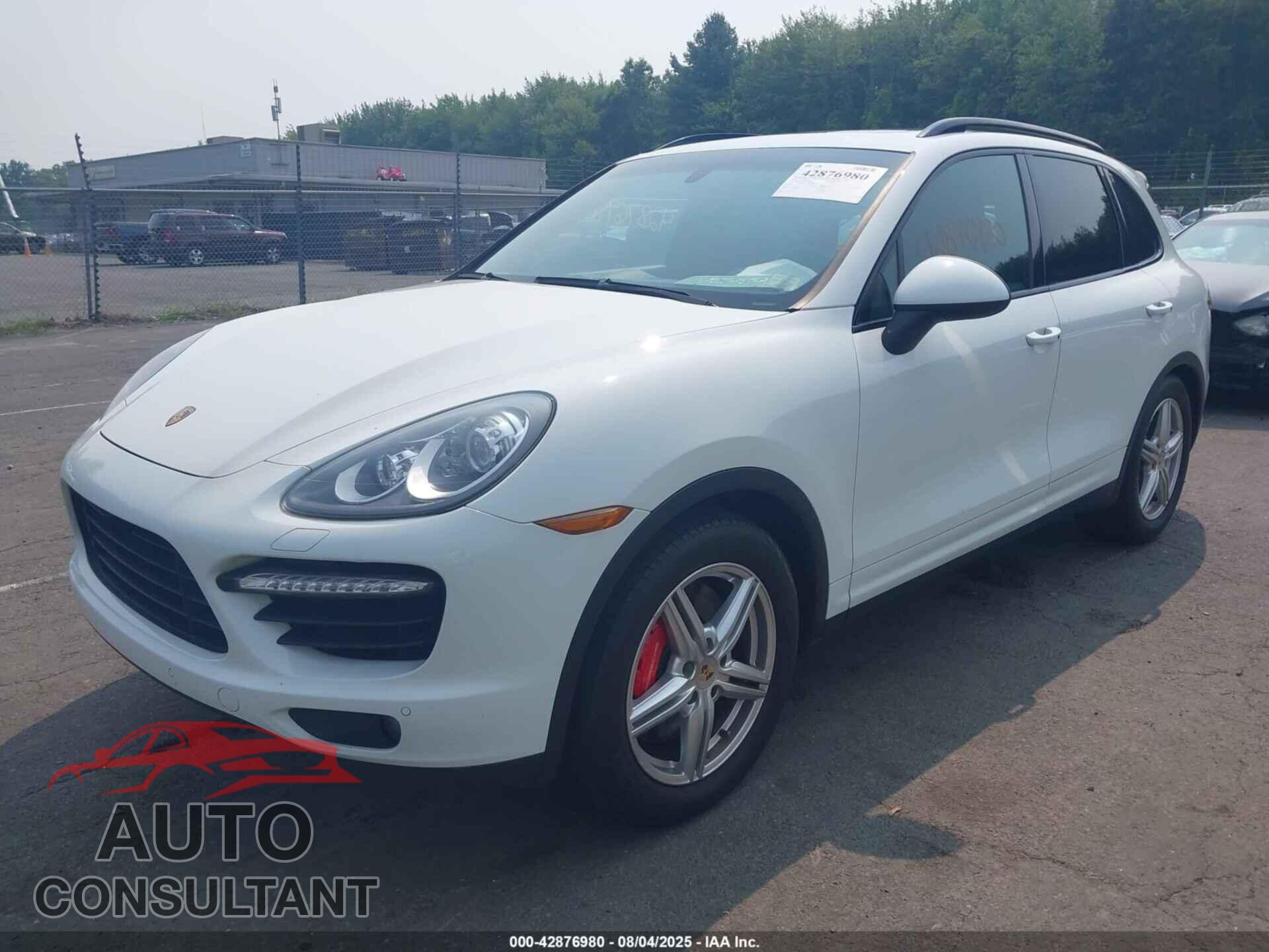 PORSCHE CAYENNE 2012 - WP1AC2A28CLA84173