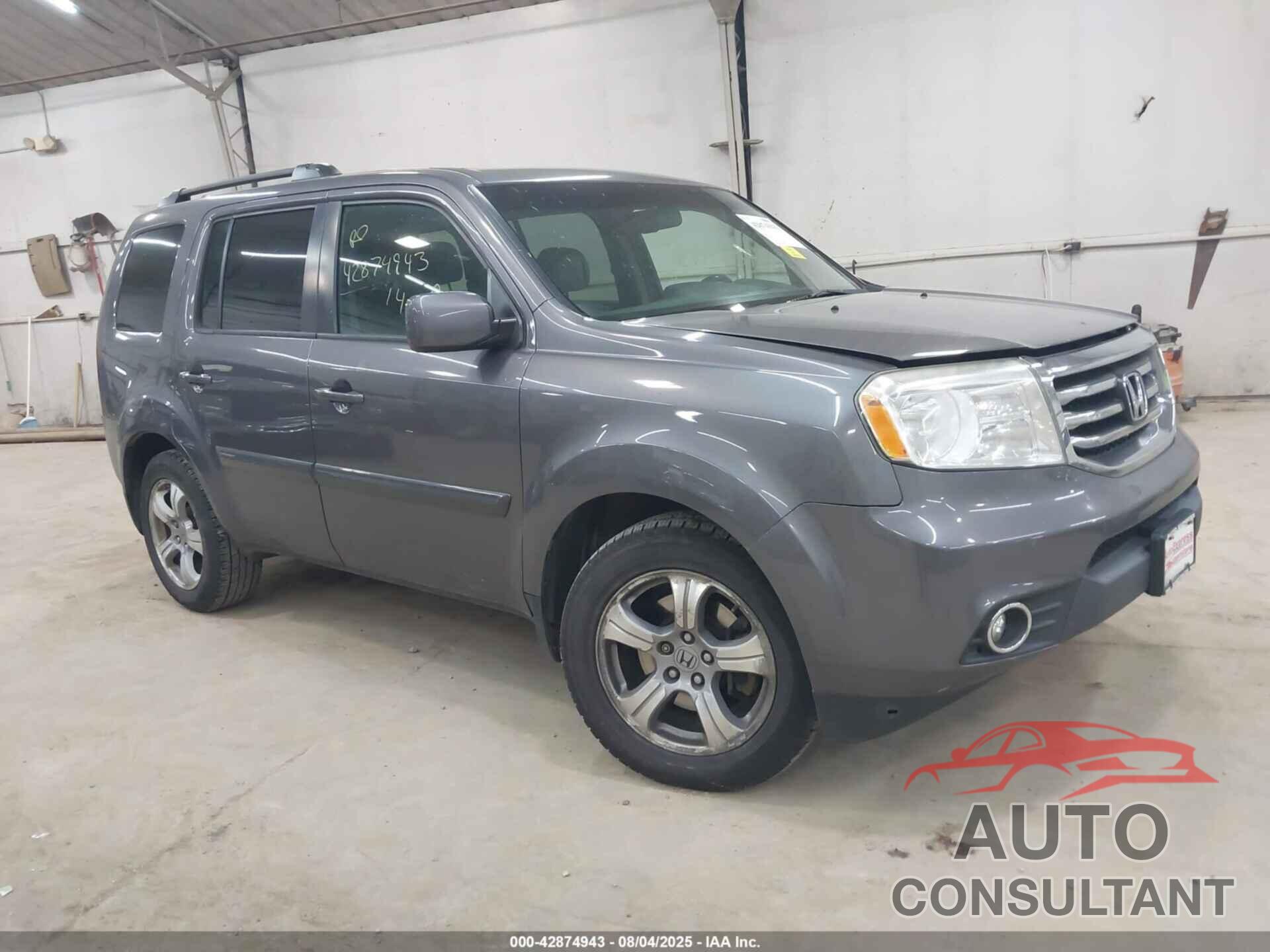HONDA PILOT 2014 - 5FNYF4H52EB024950
