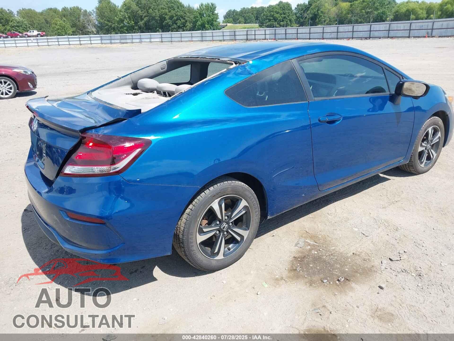 HONDA CIVIC 2014 - 2HGFG3B8XEH508801