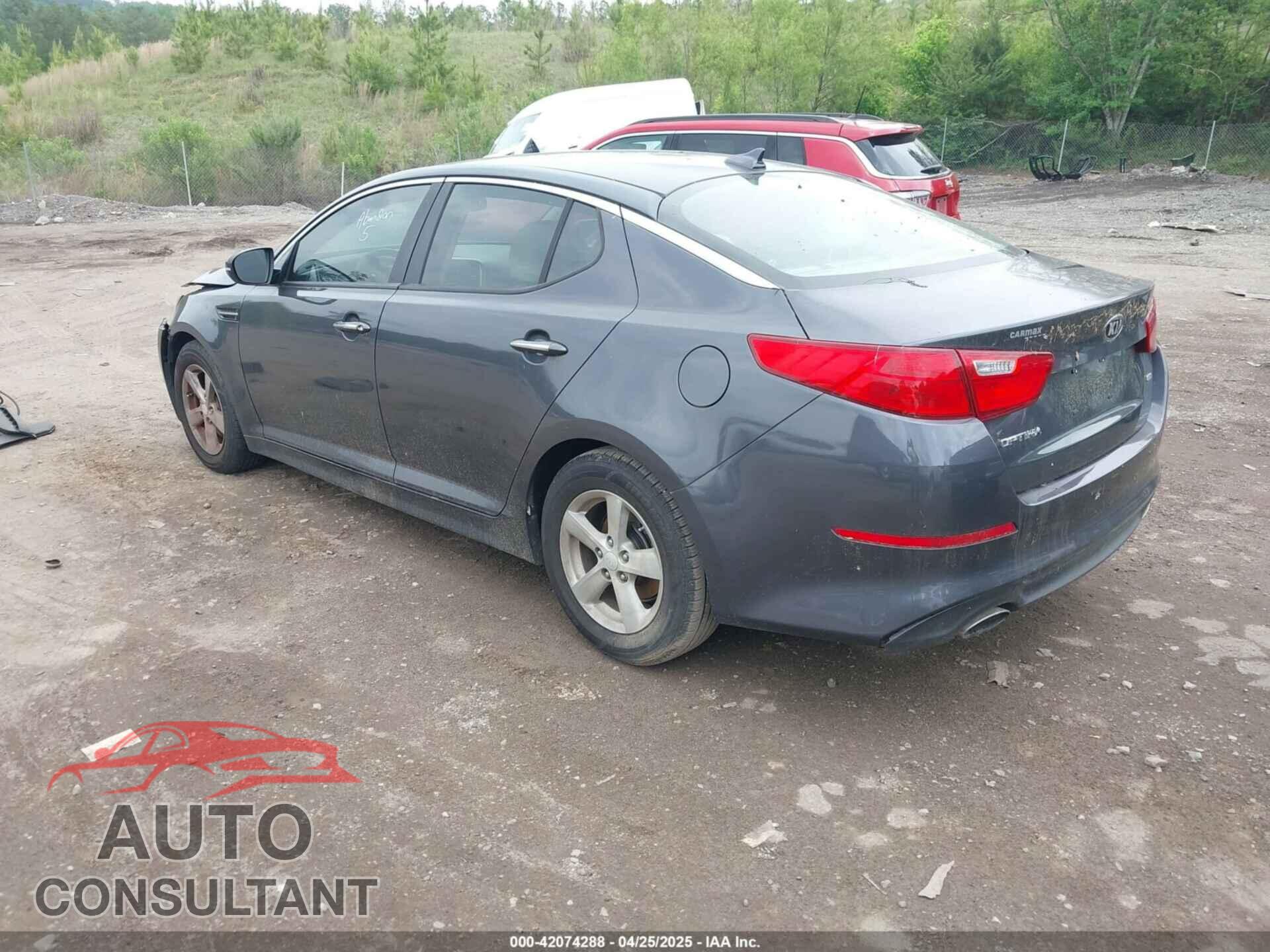 KIA OPTIMA 2015 - KNAGM4A75F5626707
