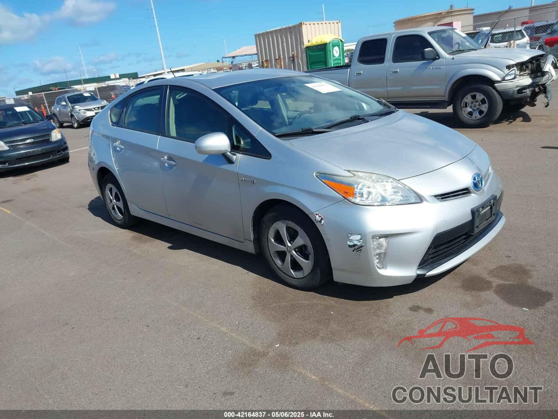 TOYOTA PRIUS 2013 - JTDKN3DU4D1684172