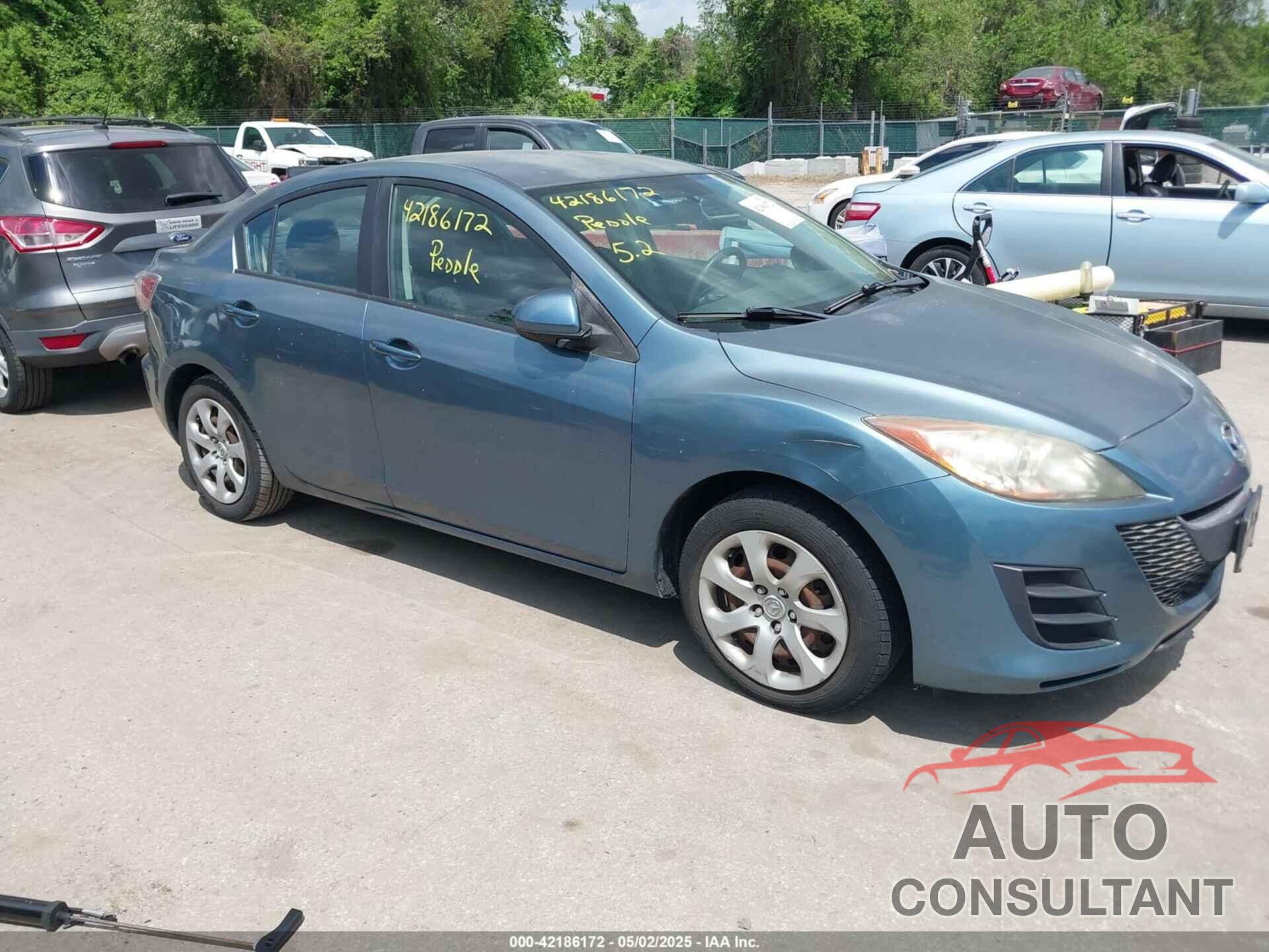 MAZDA MAZDA3 2010 - JM1BL1SG3A1156934