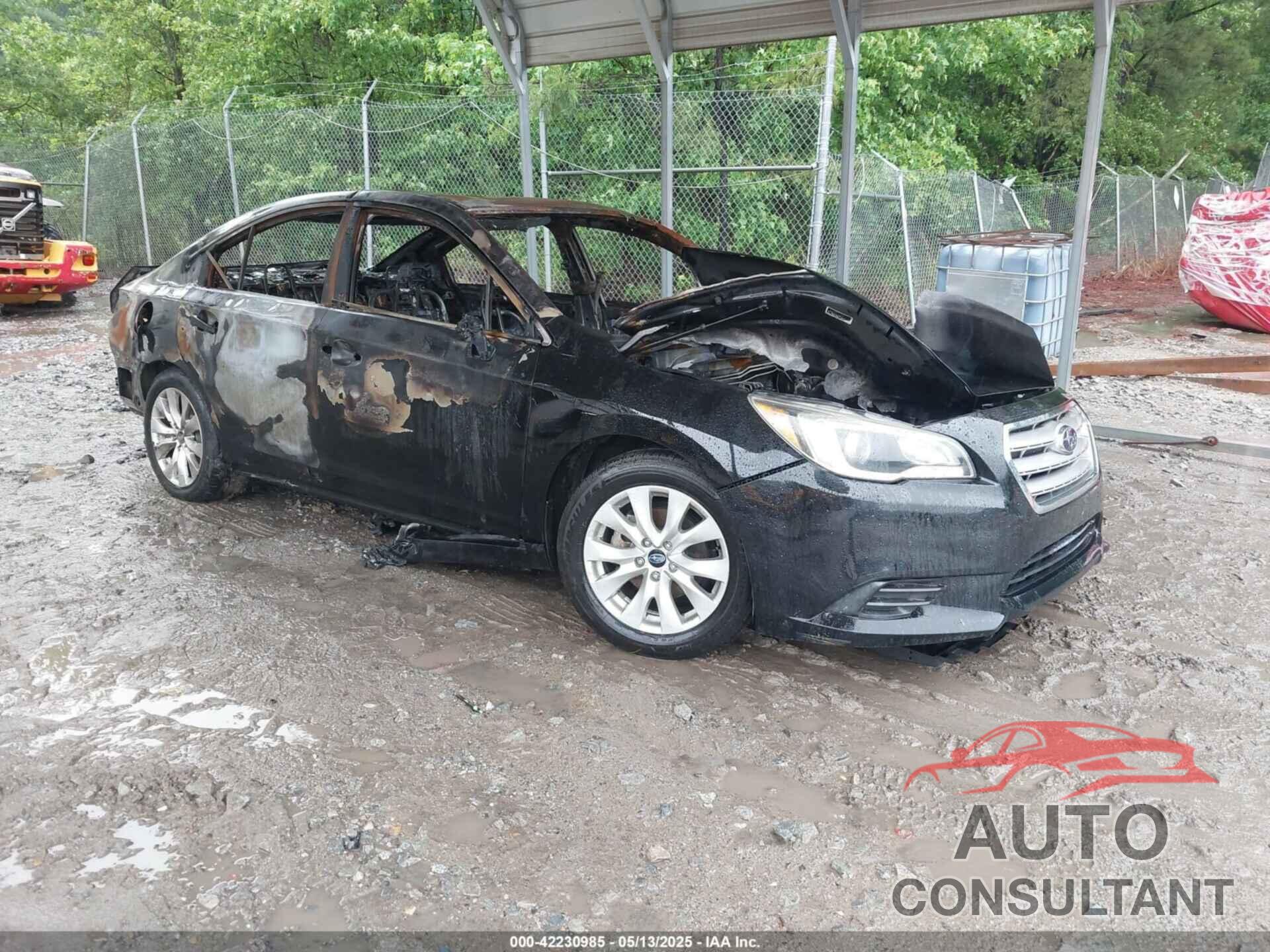 SUBARU LEGACY 2015 - 4S3BNAE62F3054307